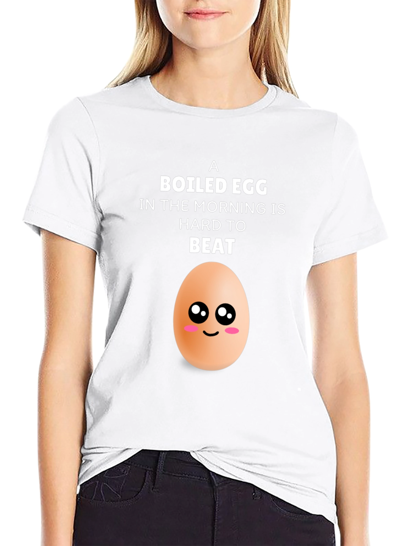 Boiled Egg Morning Humor T-Shirt