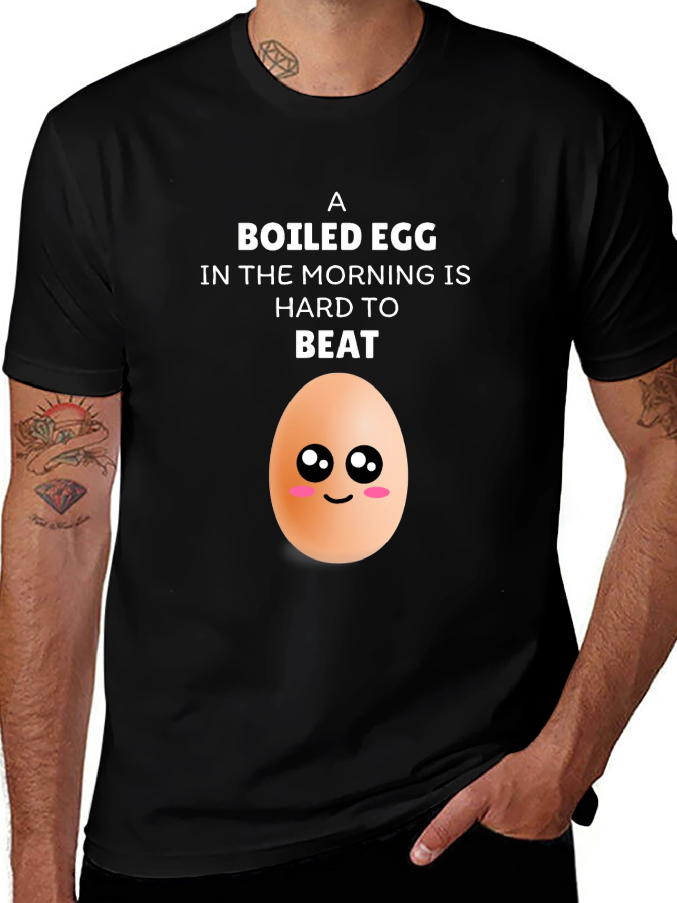 Boiled Egg Morning Humor T-Shirt