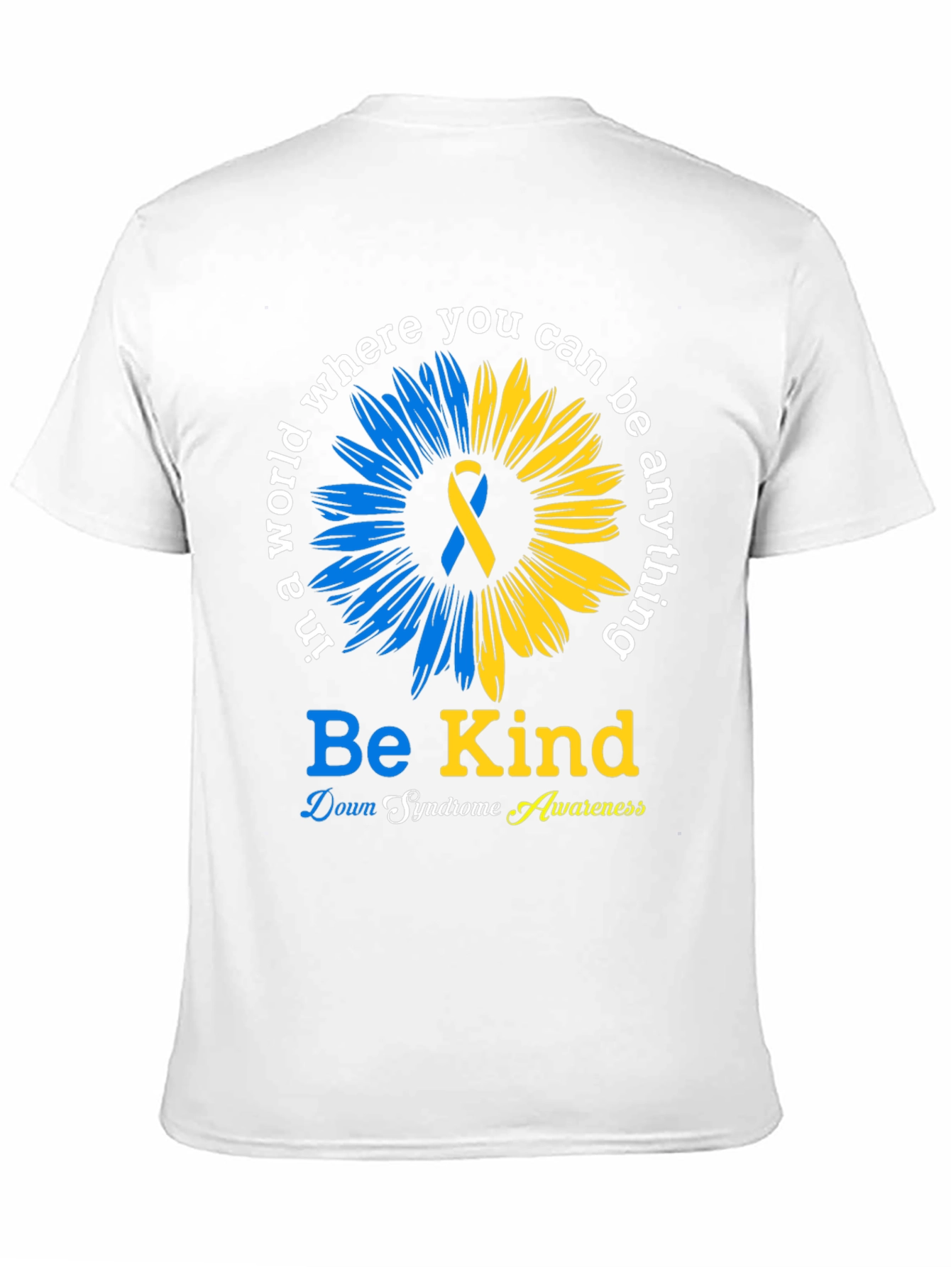 Be Kind Down Syndrome Awareness T-Shirt