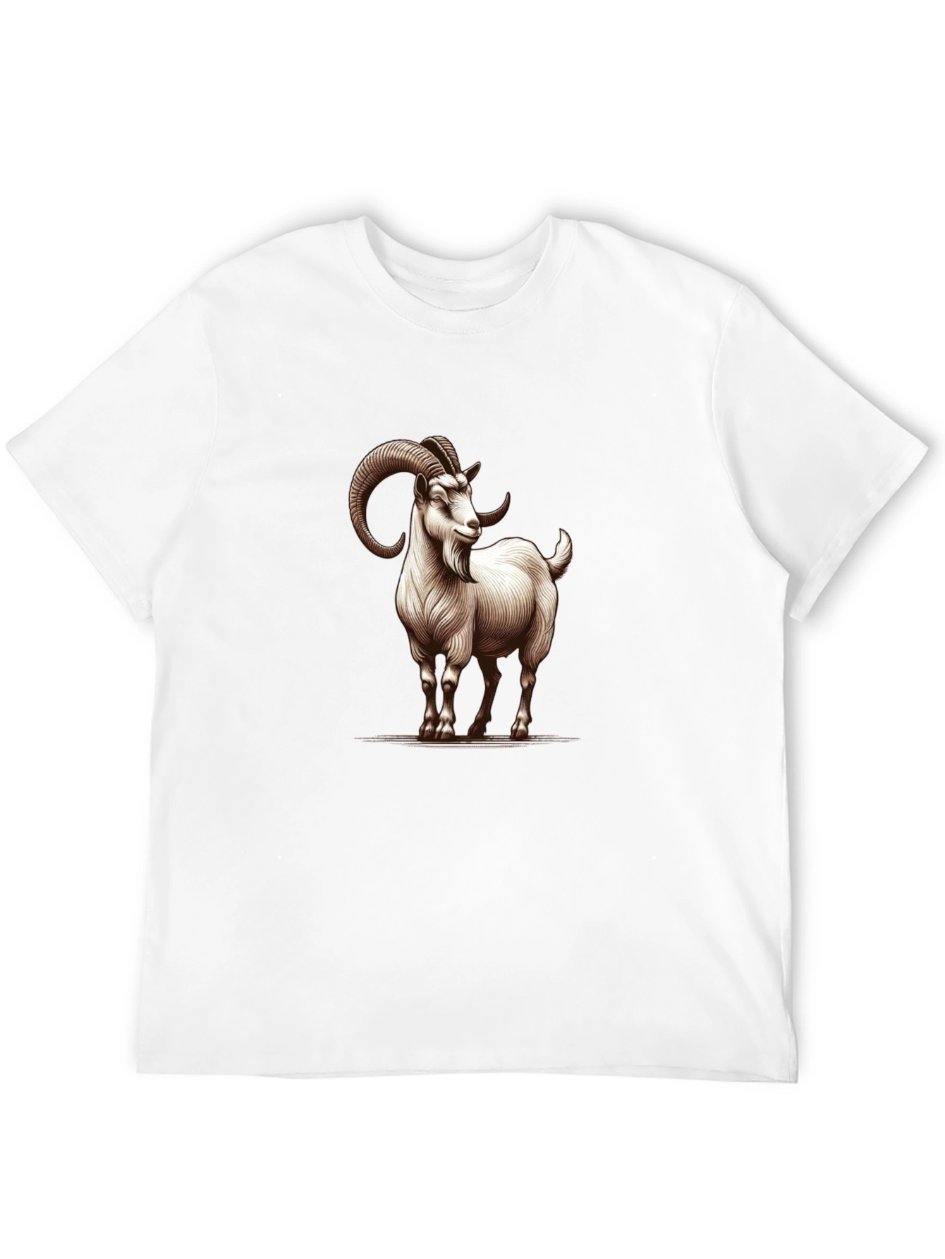 Goat Graphic Black T-Shirt