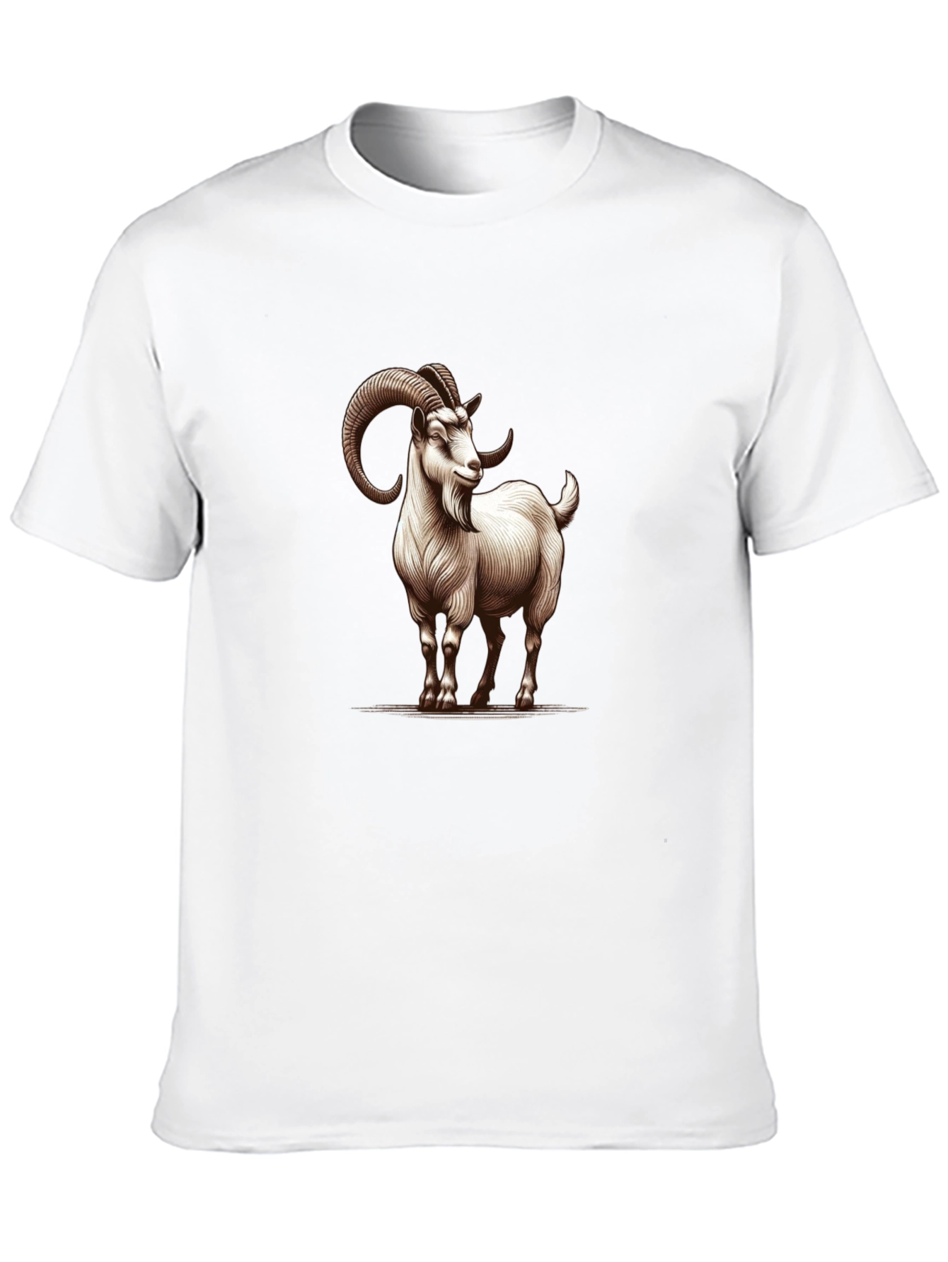Goat Graphic Black T-Shirt