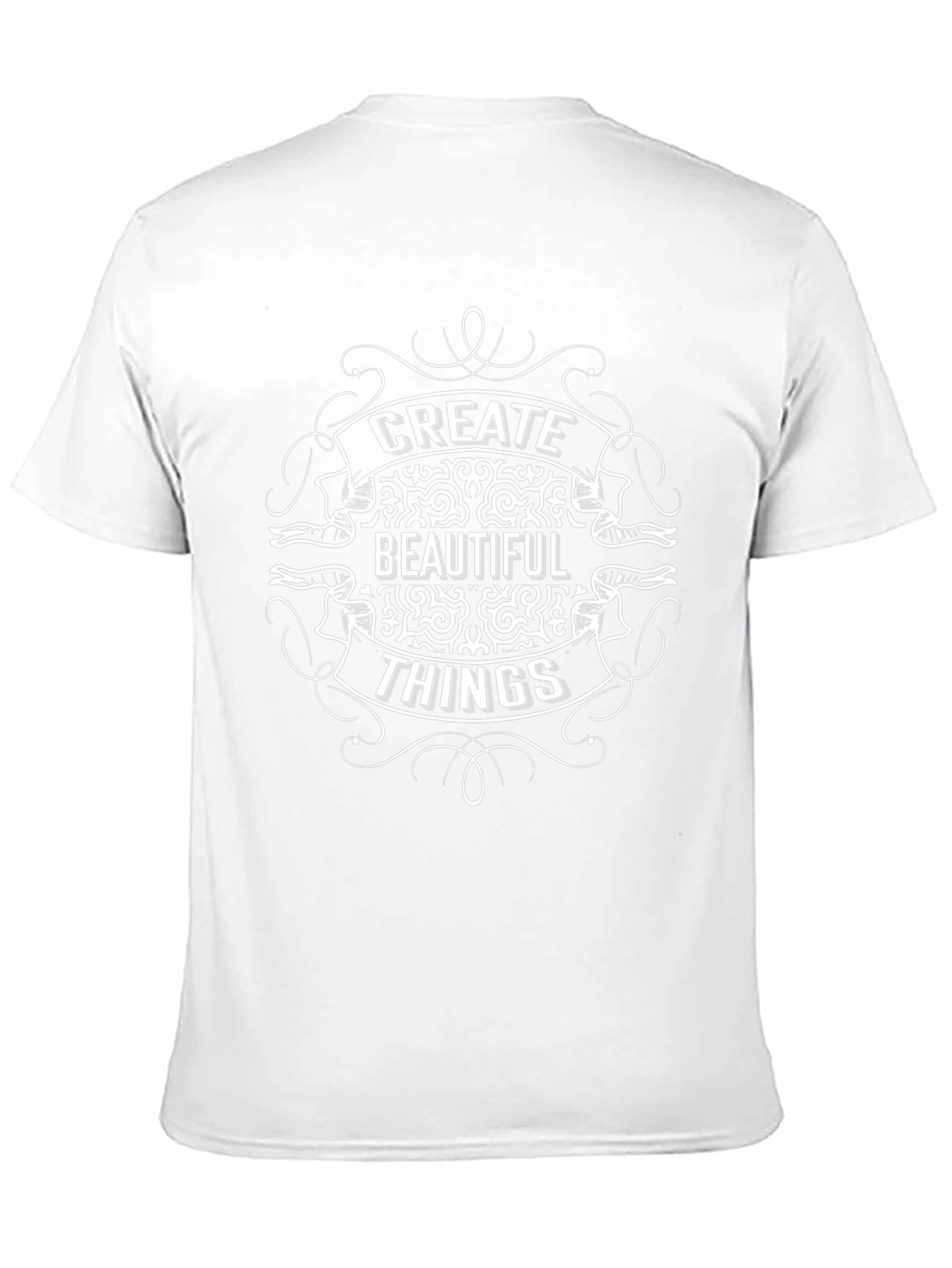 Create Beautiful Things Black Graphic T-Shirt