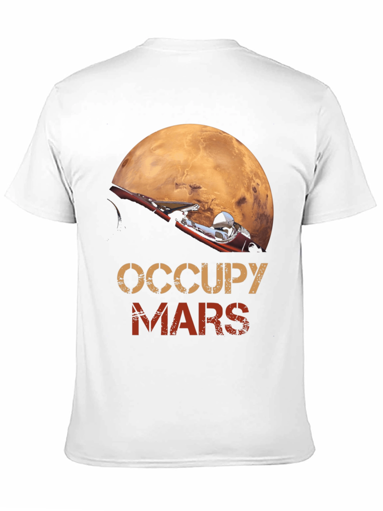 Occupy Mars Graphic T-Shirt Space Exploration Tee