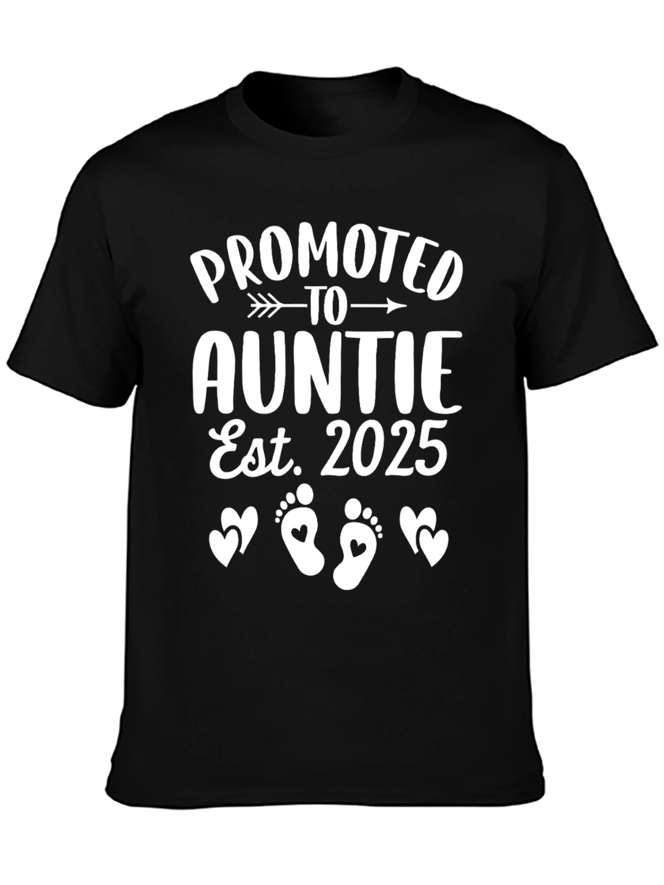Promoted to Auntie Est. 2025 T-Shirt