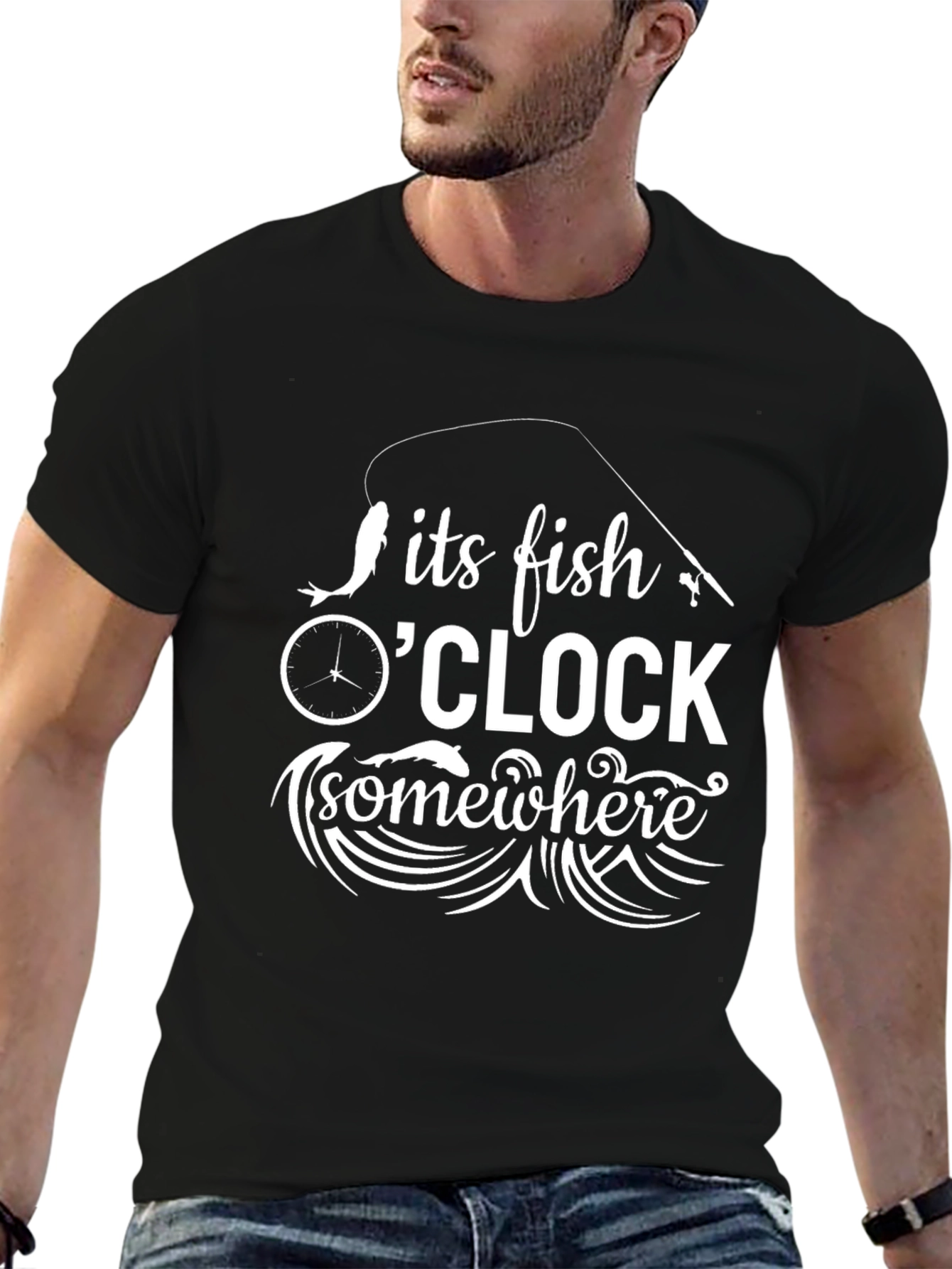 Its Fish OClock Somewhere T-Shirt
