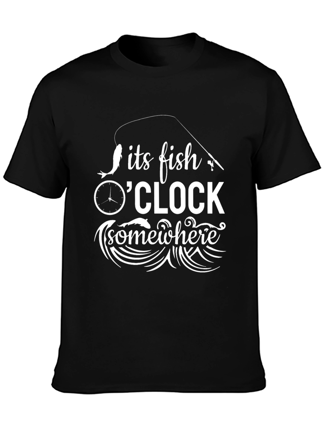 Its Fish OClock Somewhere T-Shirt