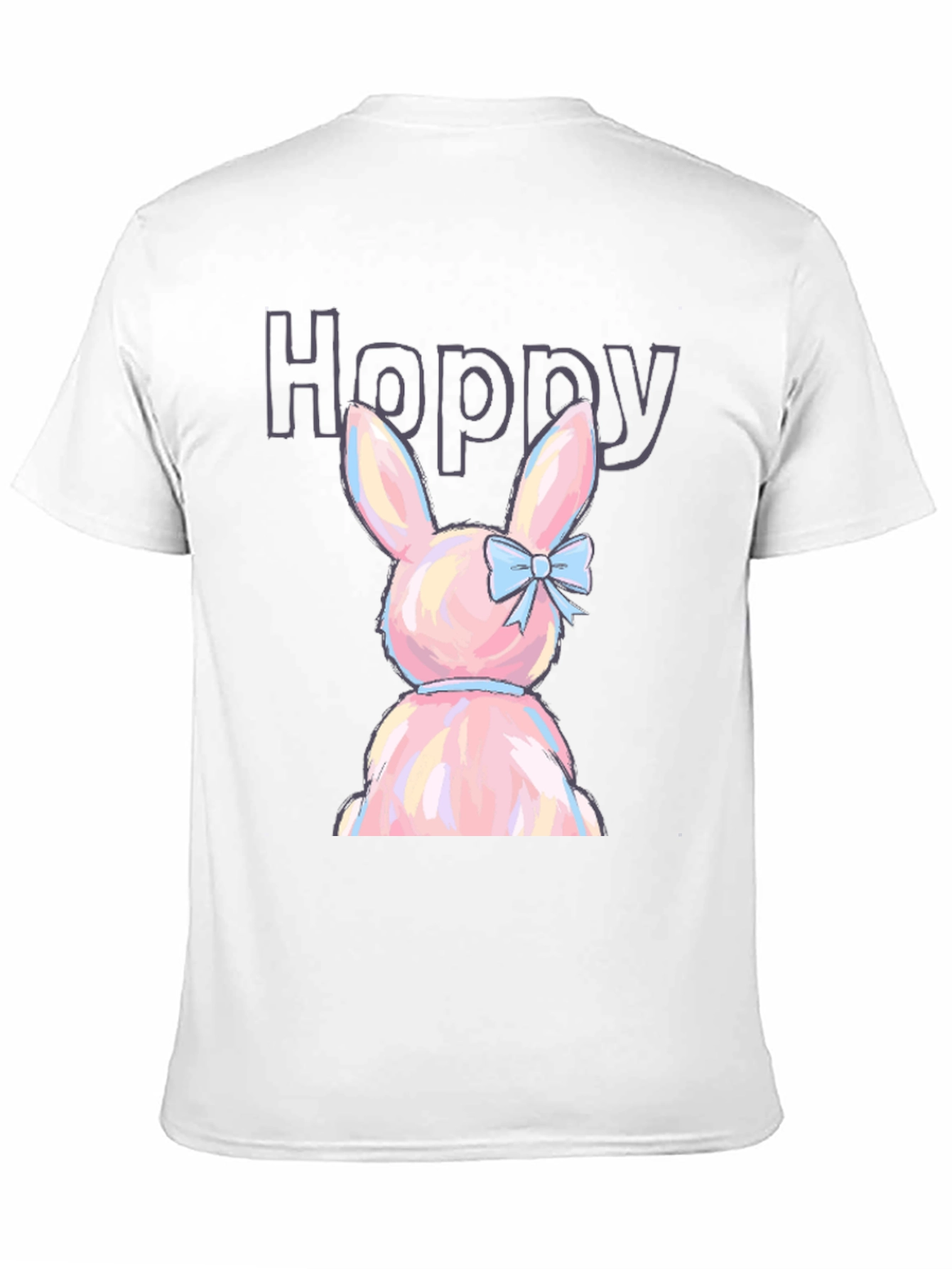 Hoppy Easter Bunny Graphic T-Shirt