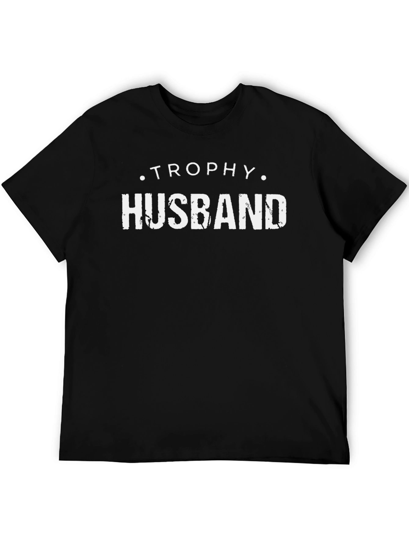 Trophy Husband Black Graphic Tee