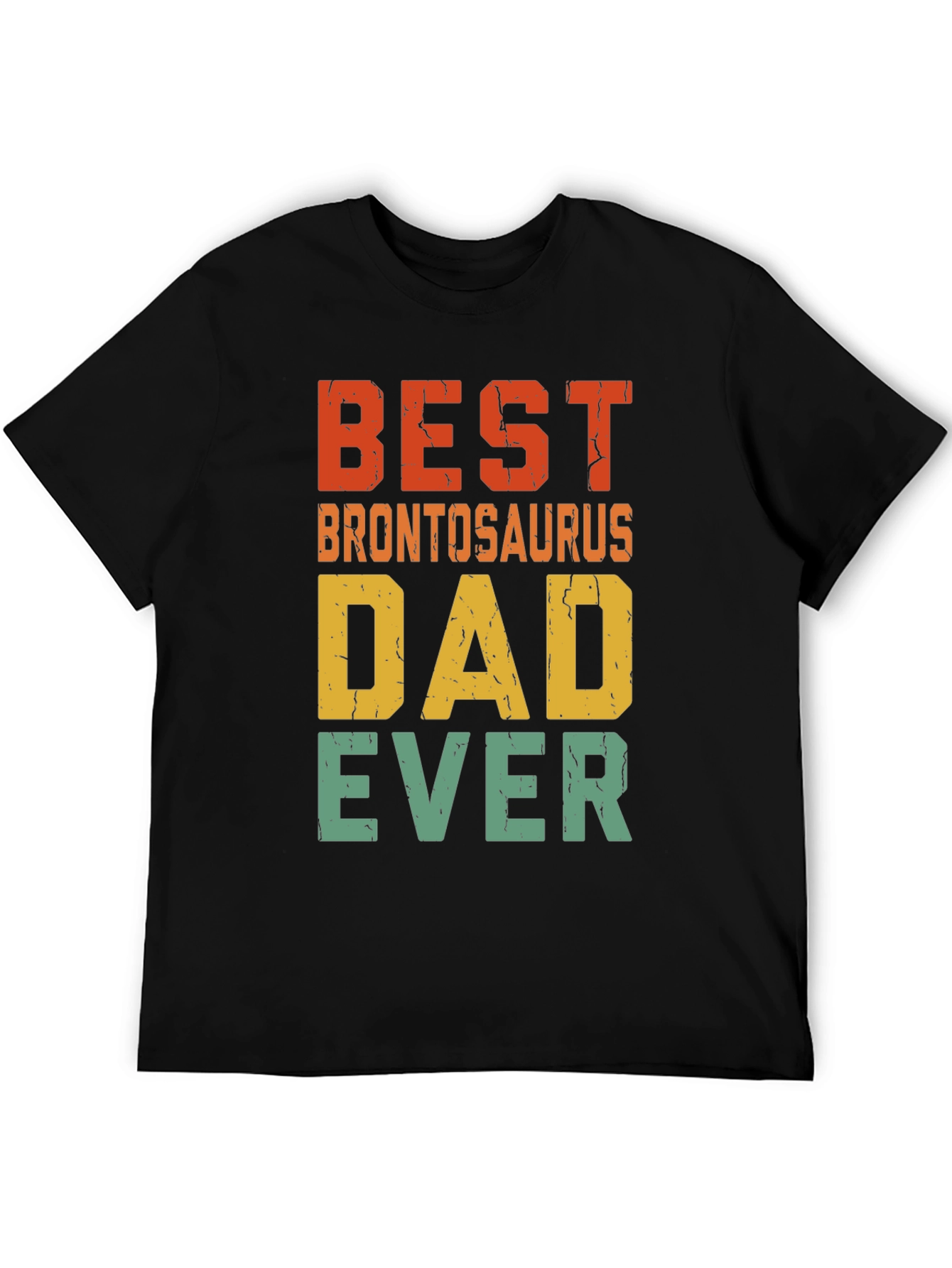 Best Brontosaurus Dad Ever T-Shirt
