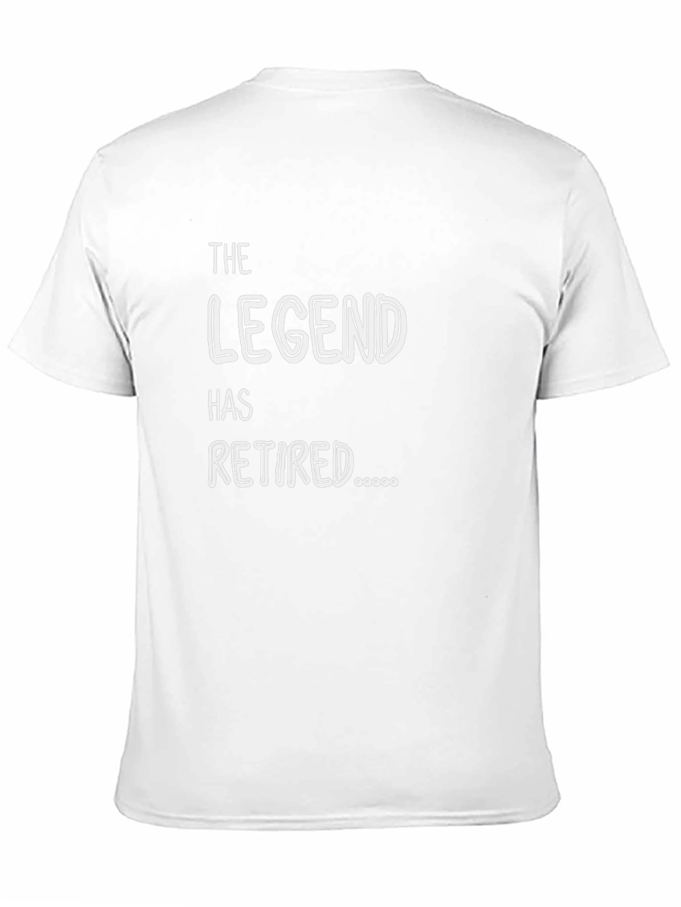 The Legend Has Retired T-Shirt - Funny Retirement Gift
