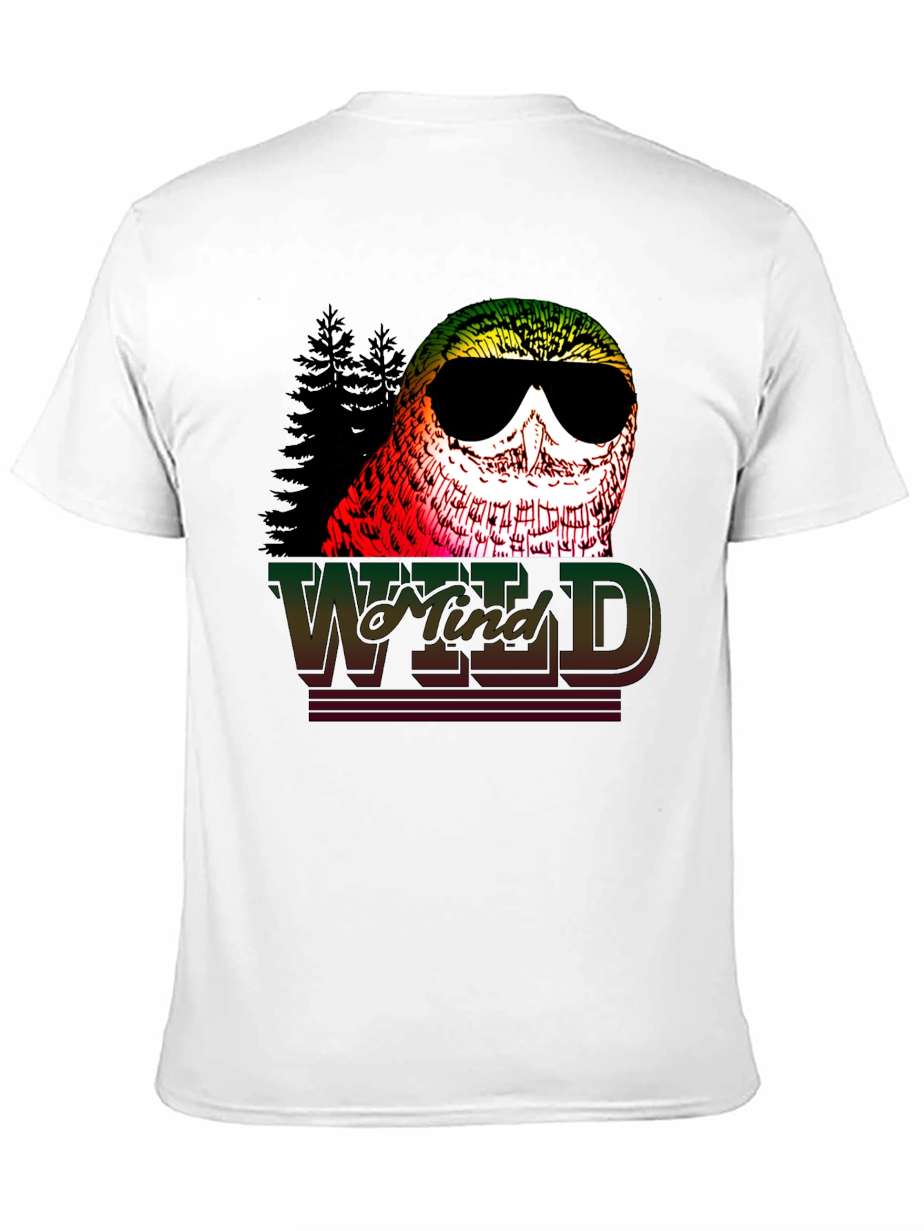 Wild Mind Owl Graphic Print T-Shirt