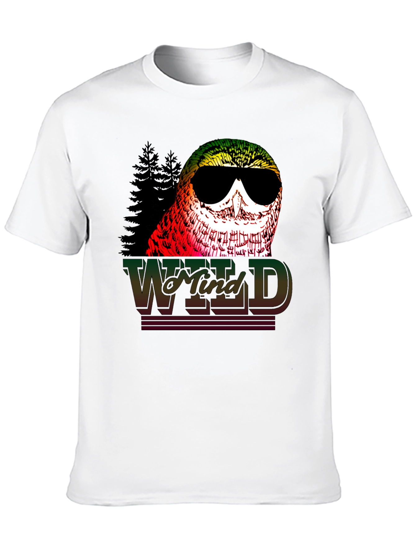 Wild Mind Owl Graphic Print T-Shirt