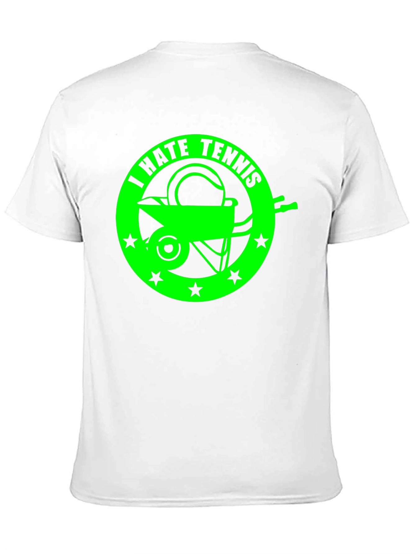 I Hate Tennis T-Shirt - Funny Graphic Tee
