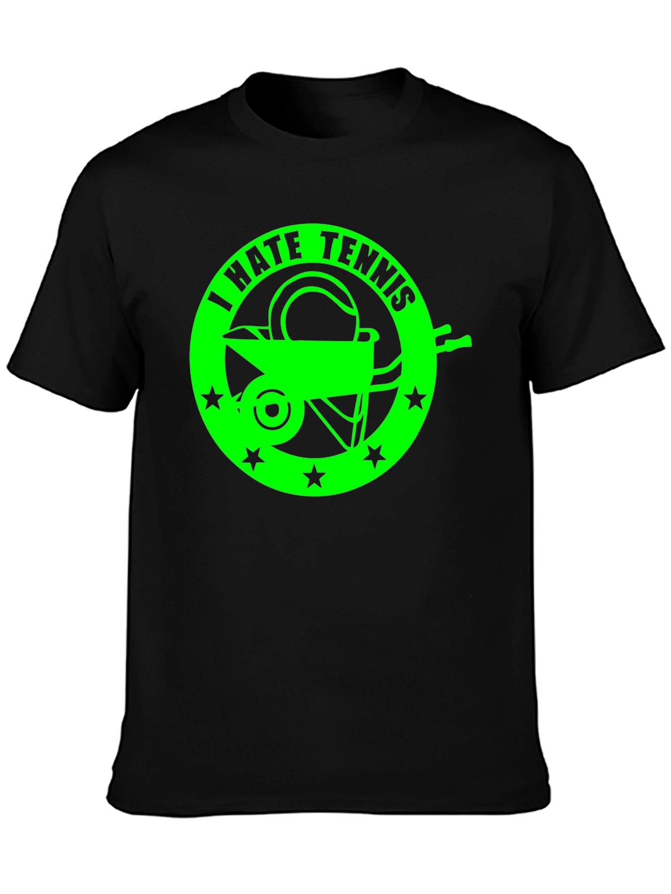 I Hate Tennis T-Shirt - Funny Graphic Tee