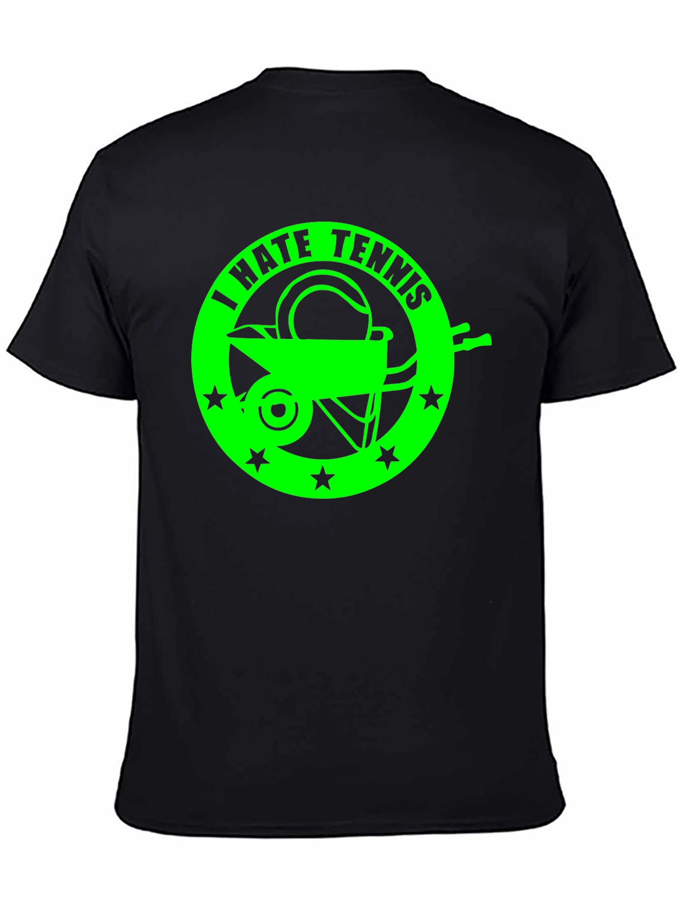 I Hate Tennis T-Shirt - Funny Graphic Tee