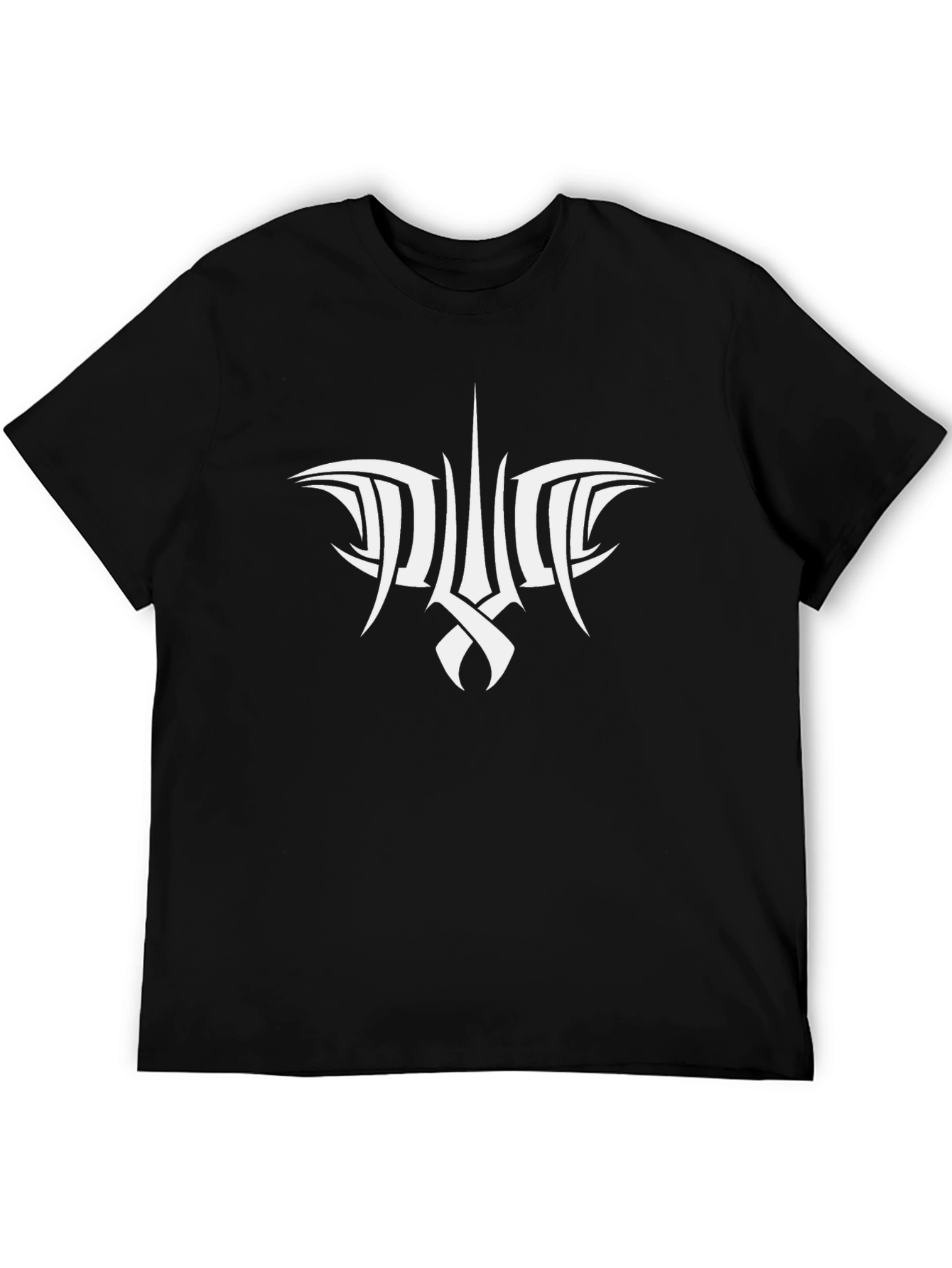 Tribal Graphic Black Tee