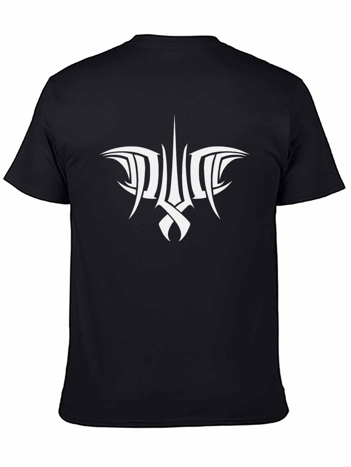 Tribal Graphic Black Tee