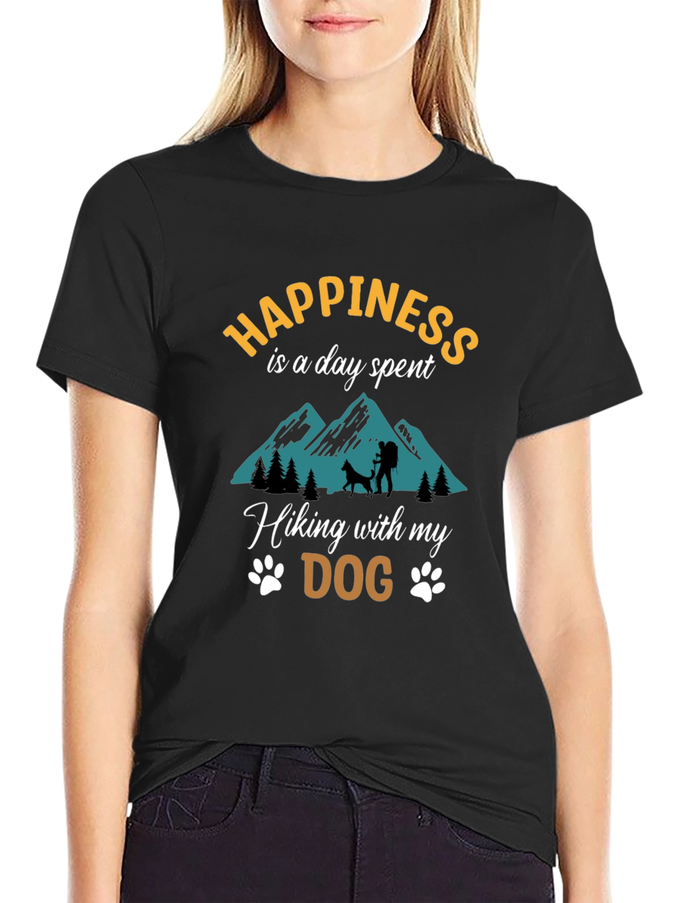 Hiking With My Dog T-Shirt