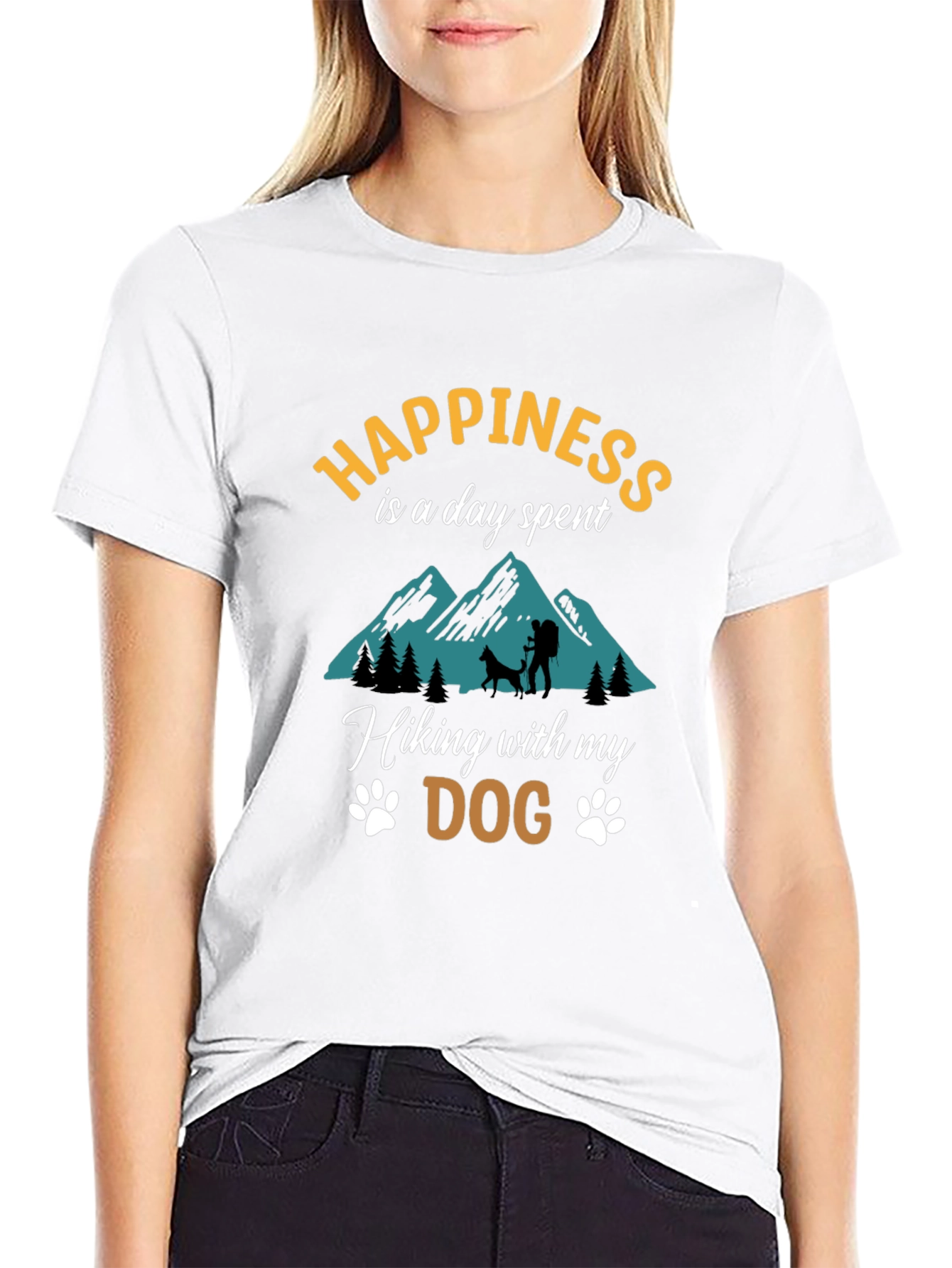 Hiking With My Dog T-Shirt