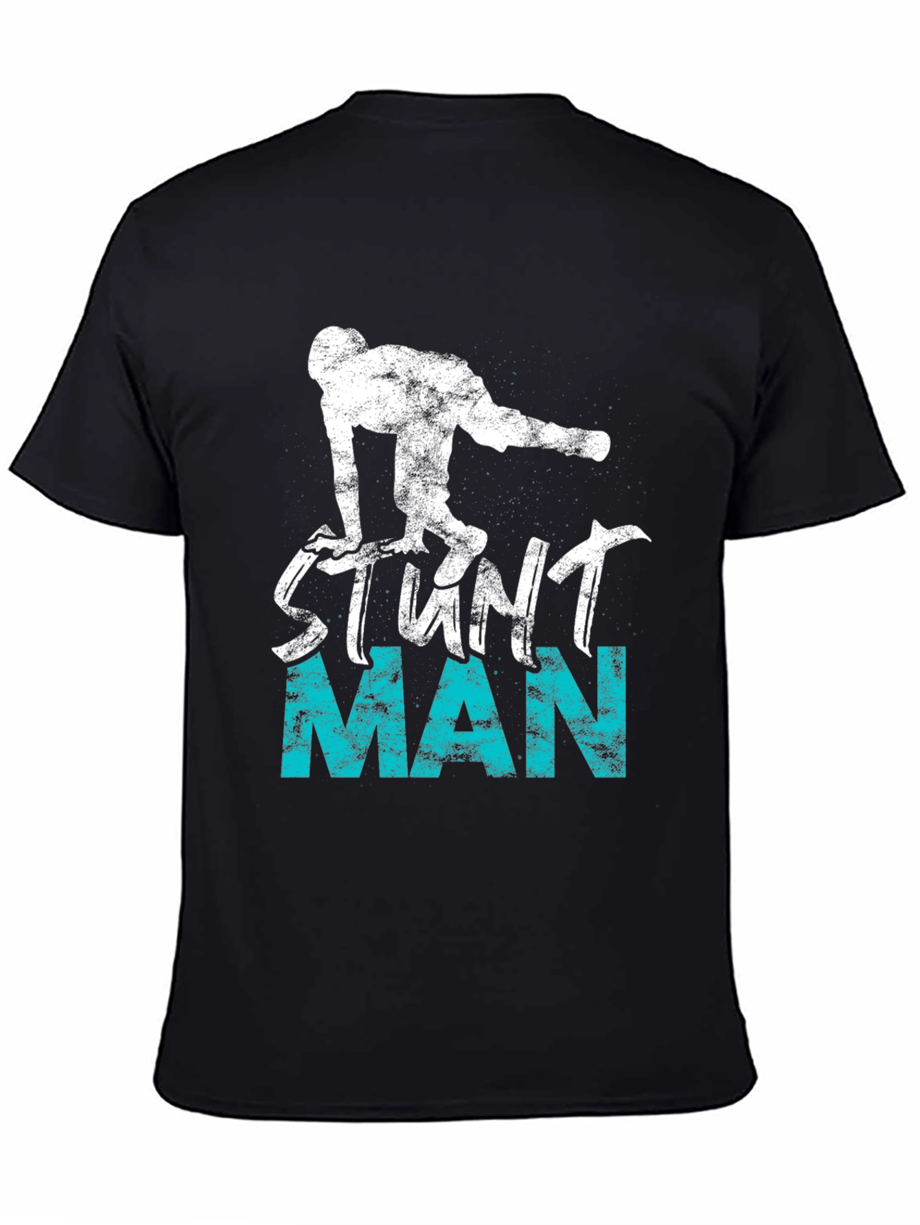 Stunt Man Graphic Tee - Cool Design T-Shirt