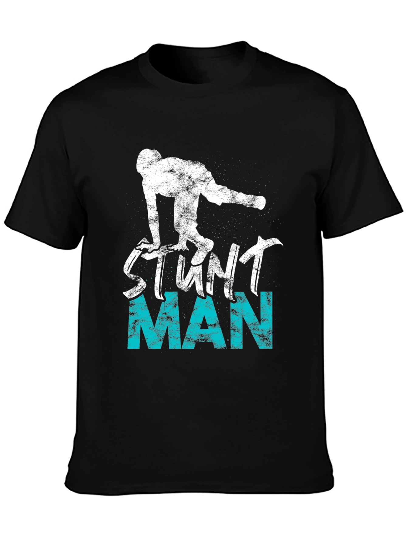 Stunt Man Graphic Tee - Cool Design T-Shirt