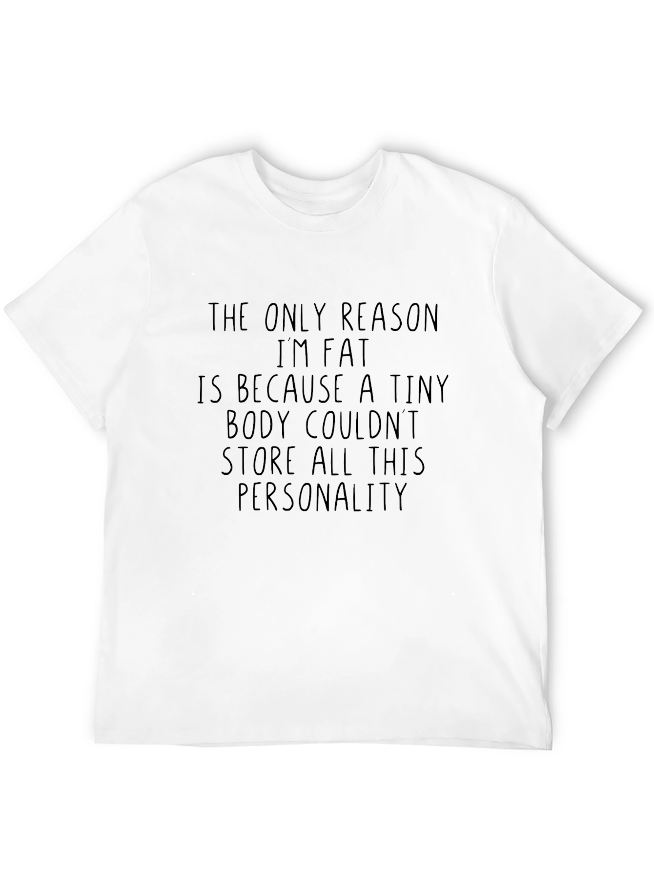 Funny Personality Black T-Shirt