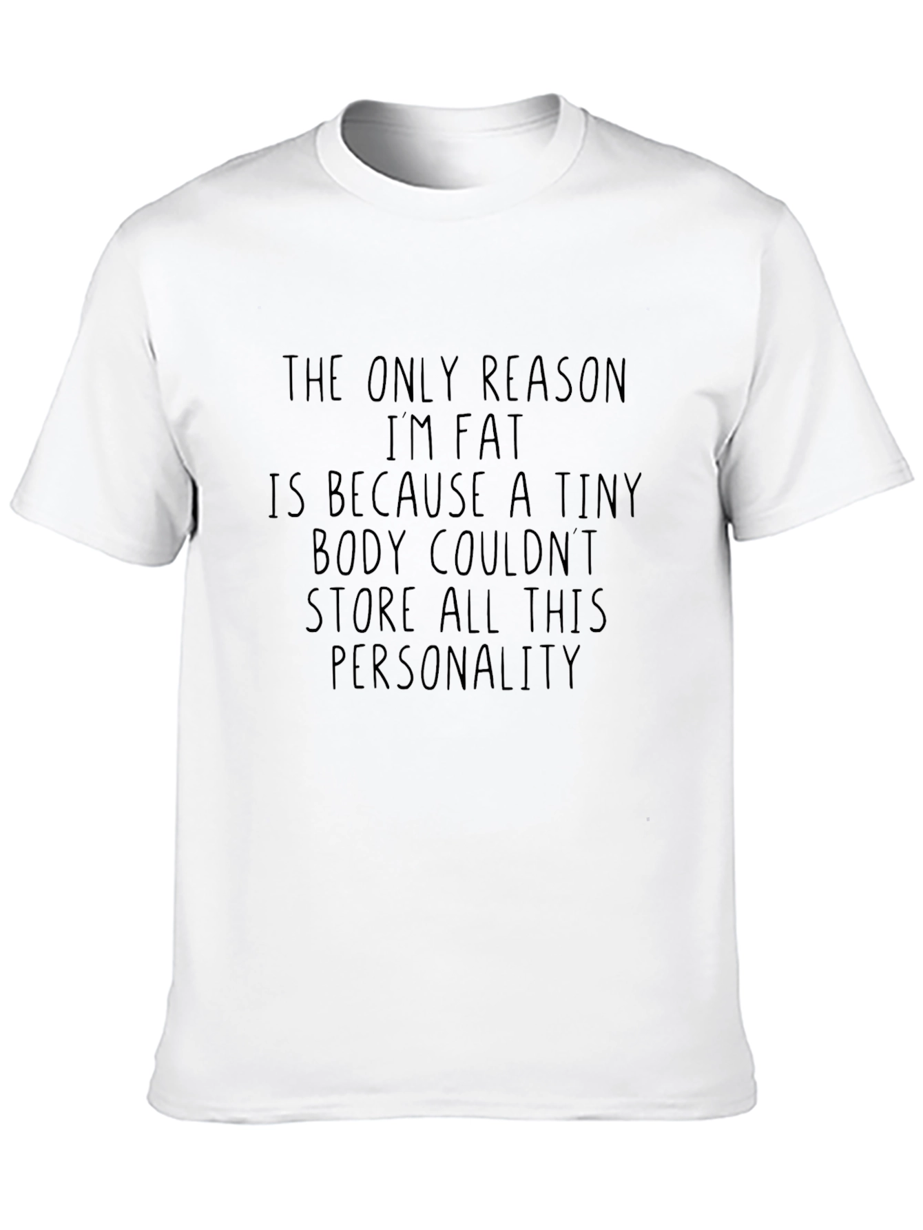 Funny Personality Black T-Shirt