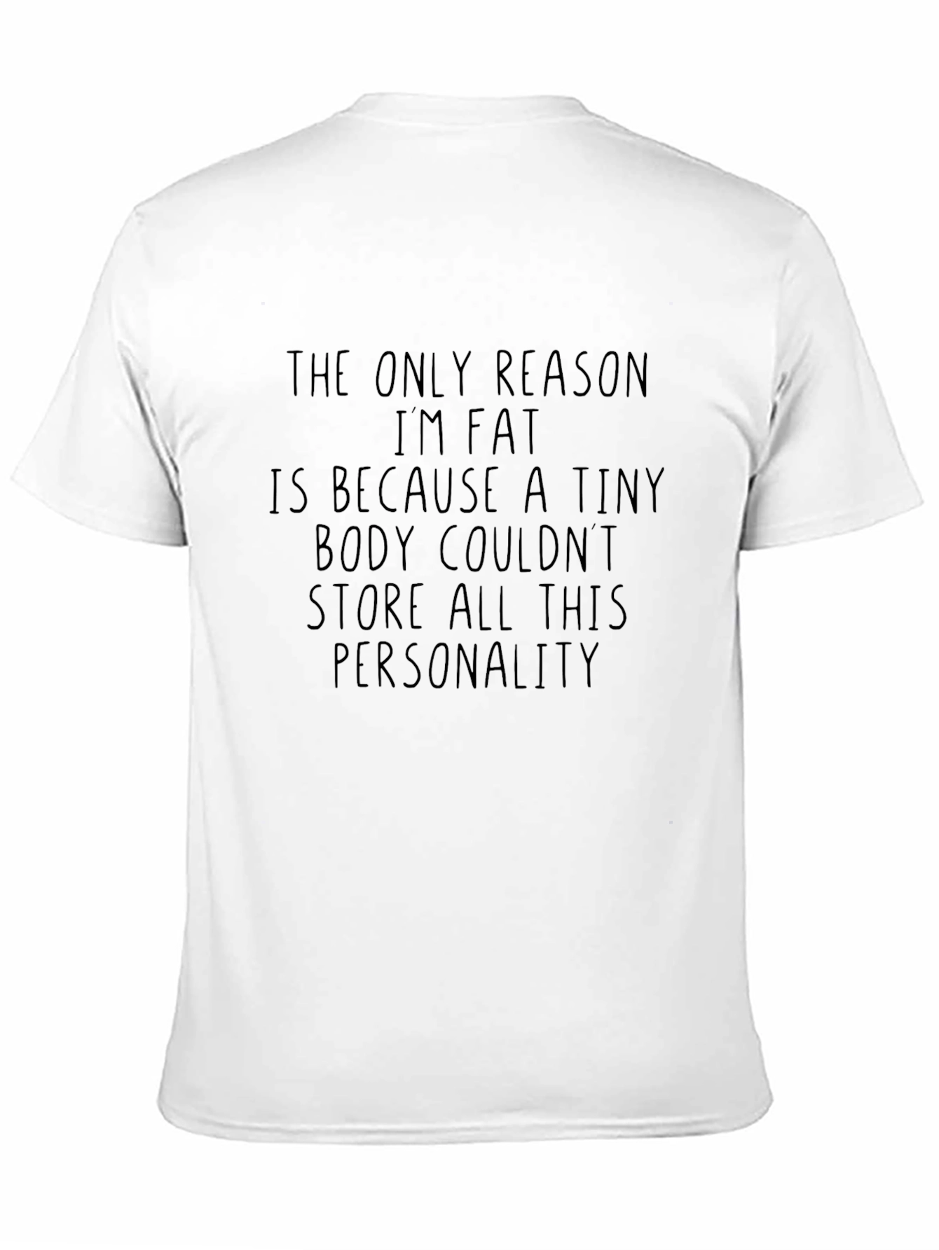 Funny Personality Black T-Shirt