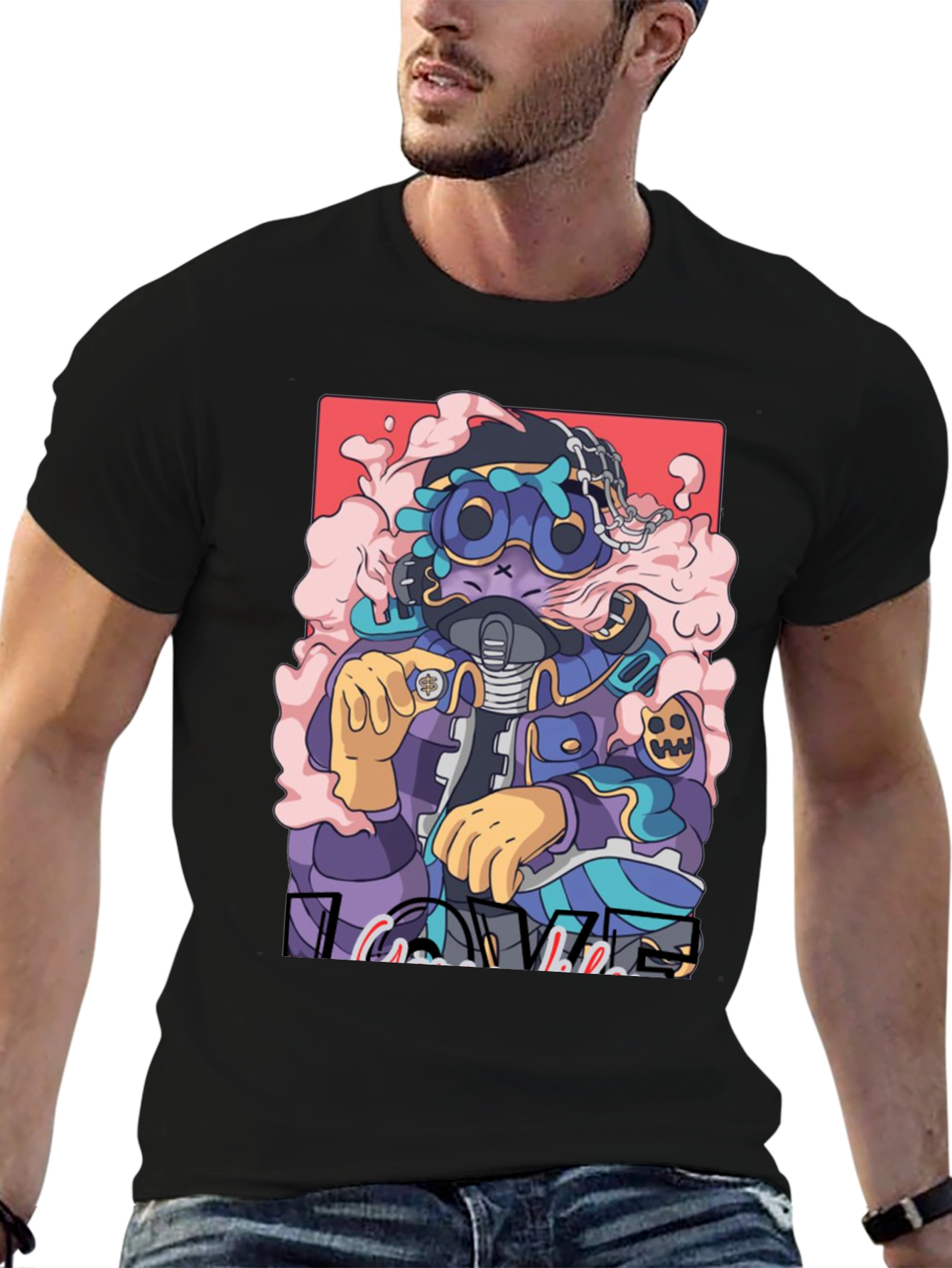 Urban Cartoon Graphic Tee