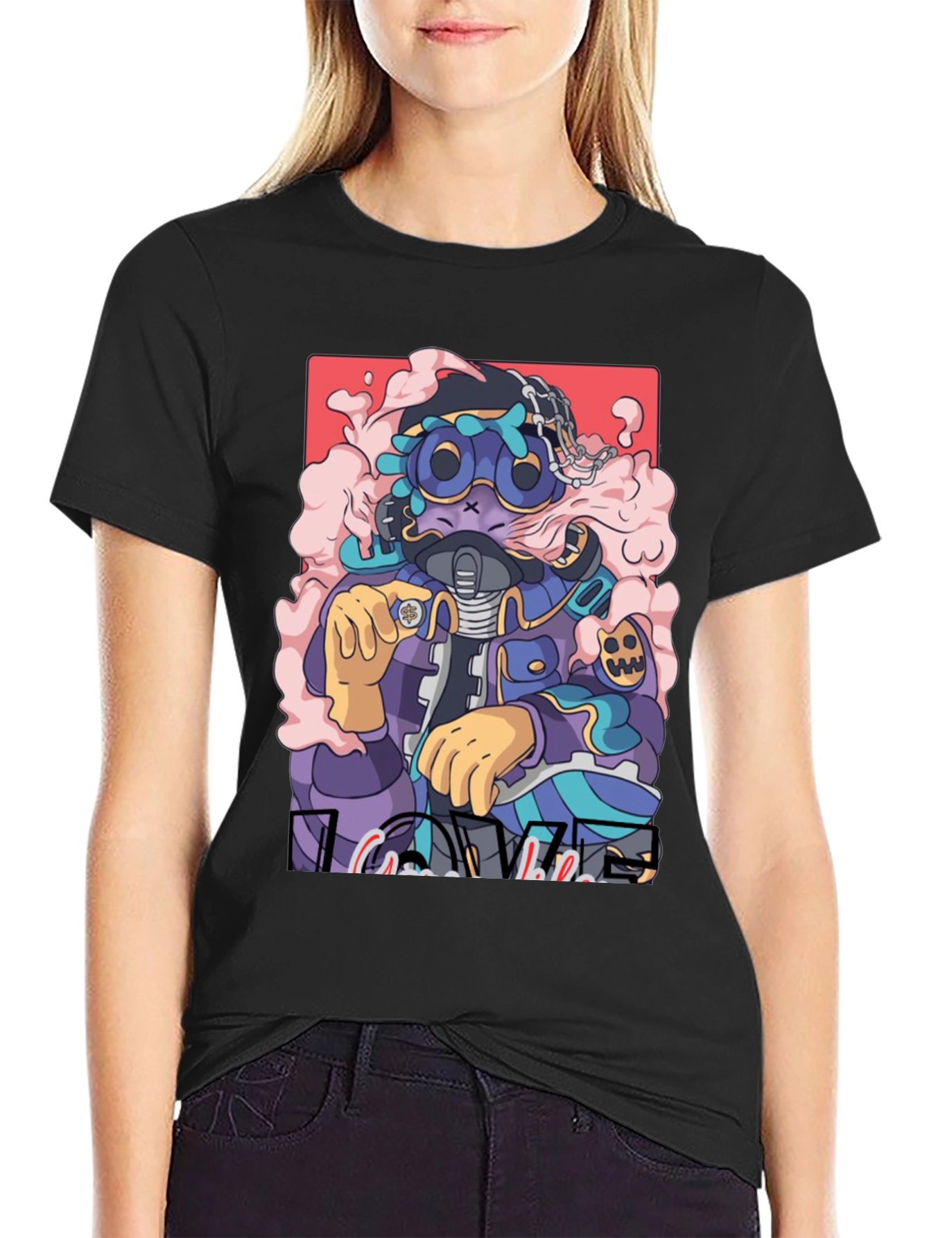 Urban Cartoon Graphic Tee