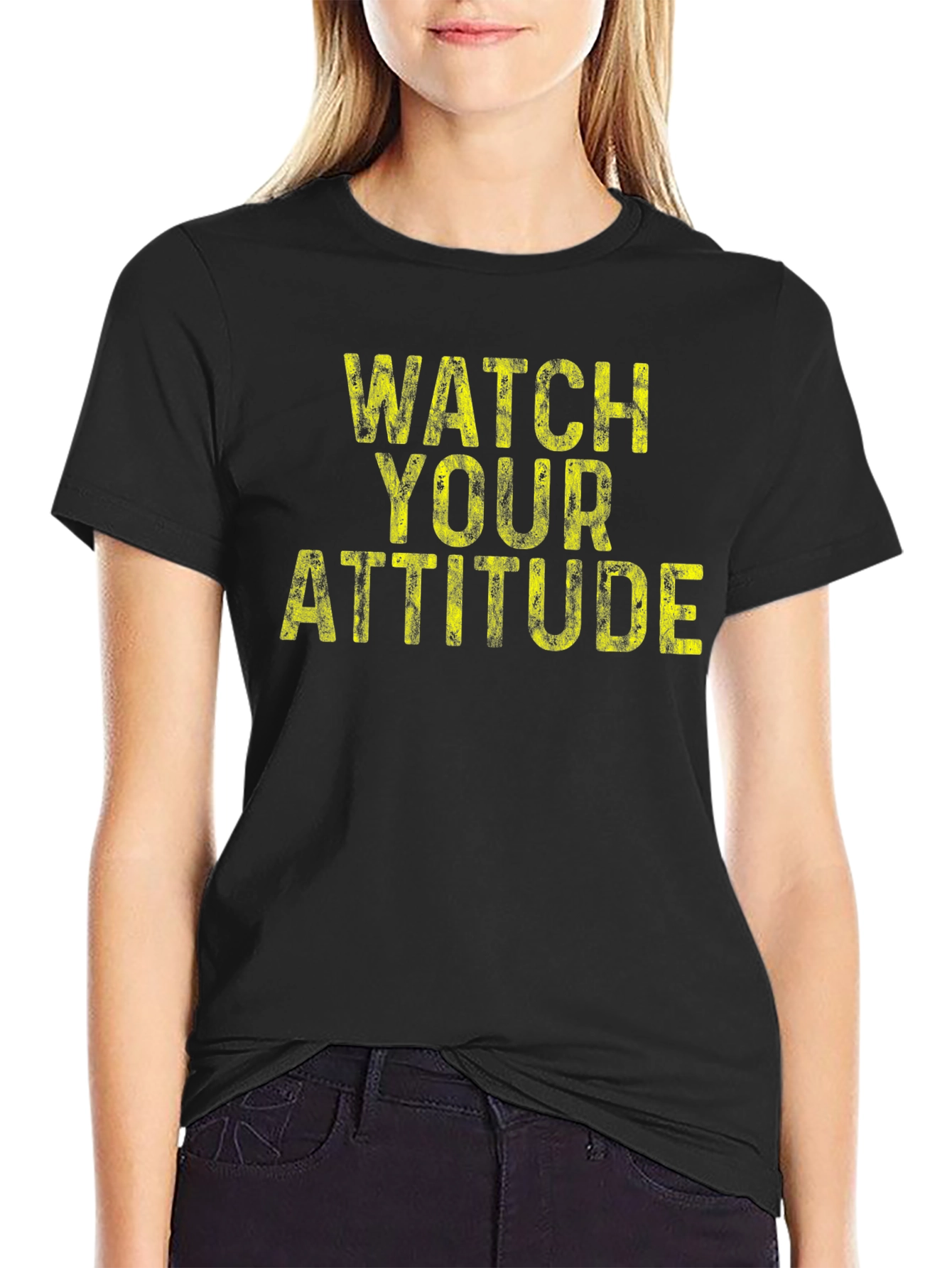 Watch Your Attitude Graphic Tee - Bold Statement Shirt