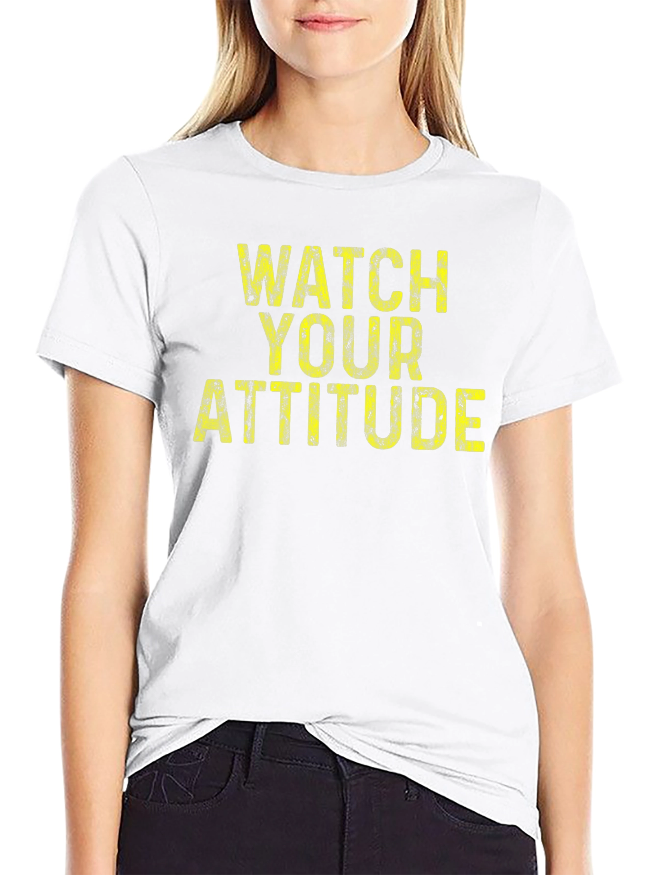 Watch Your Attitude Graphic Tee - Bold Statement Shirt