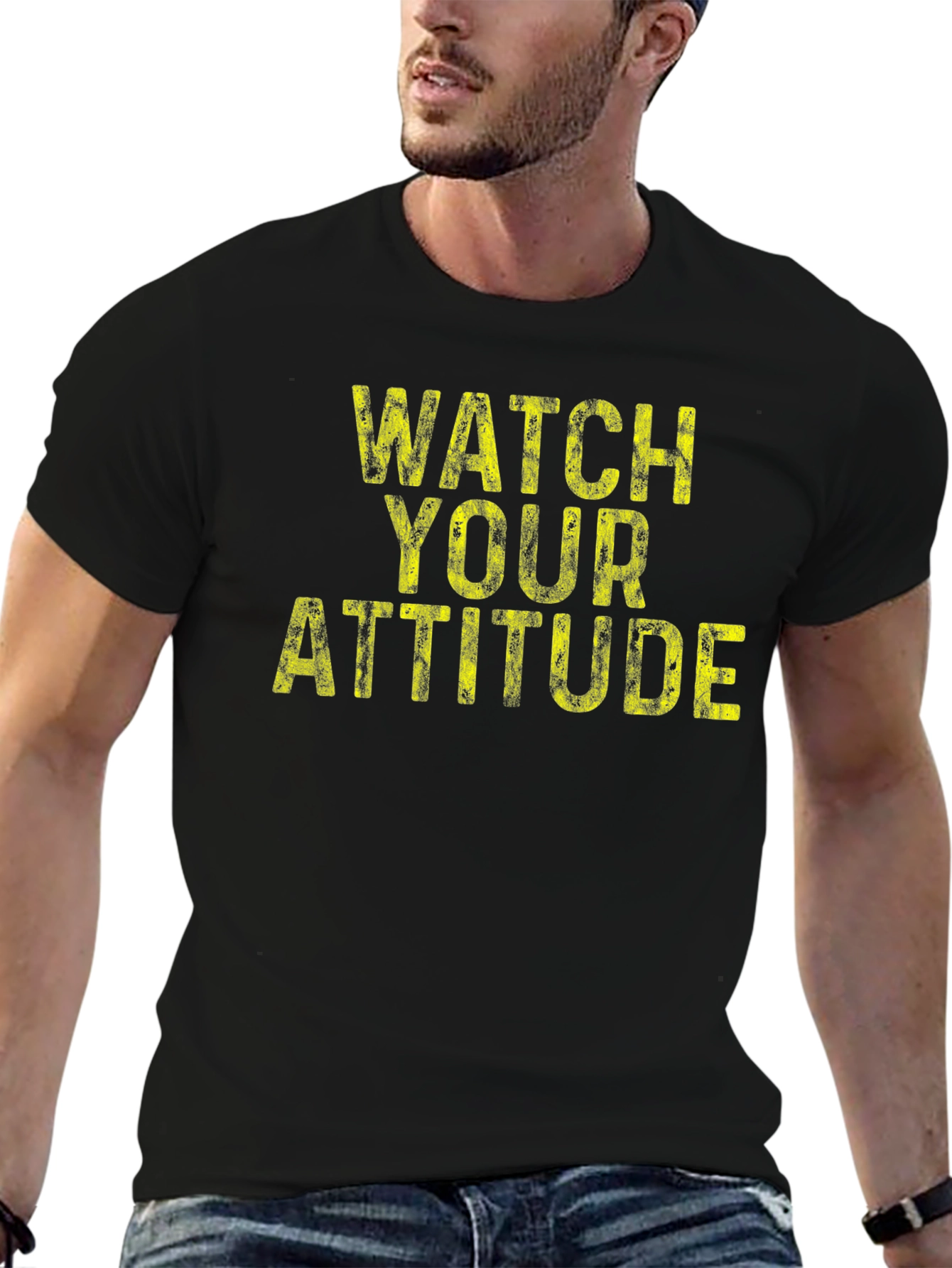 Watch Your Attitude Graphic Tee - Bold Statement Shirt