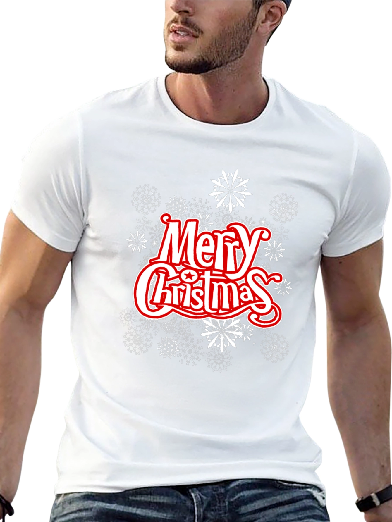 Merry Christmas Holiday Graphic Tee
