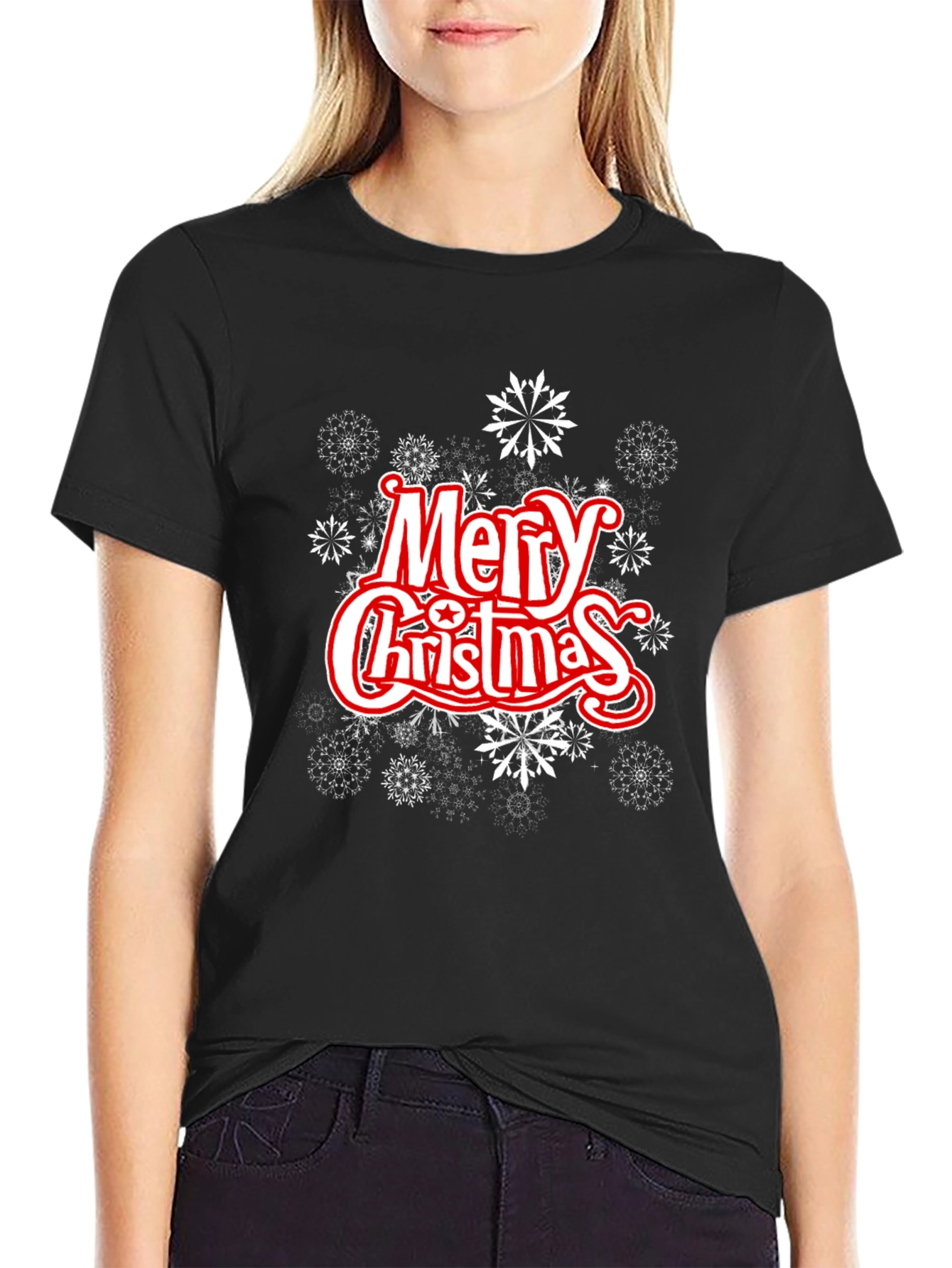 Merry Christmas Holiday Graphic Tee