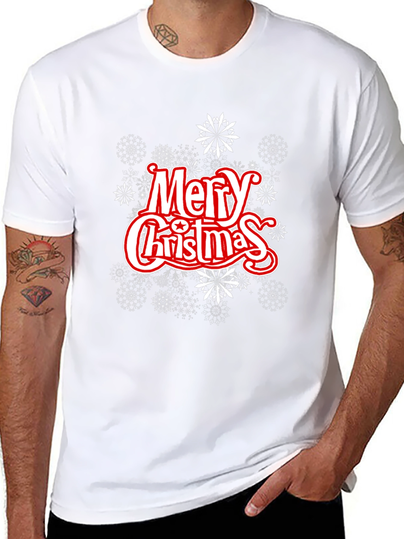 Merry Christmas Holiday Graphic Tee
