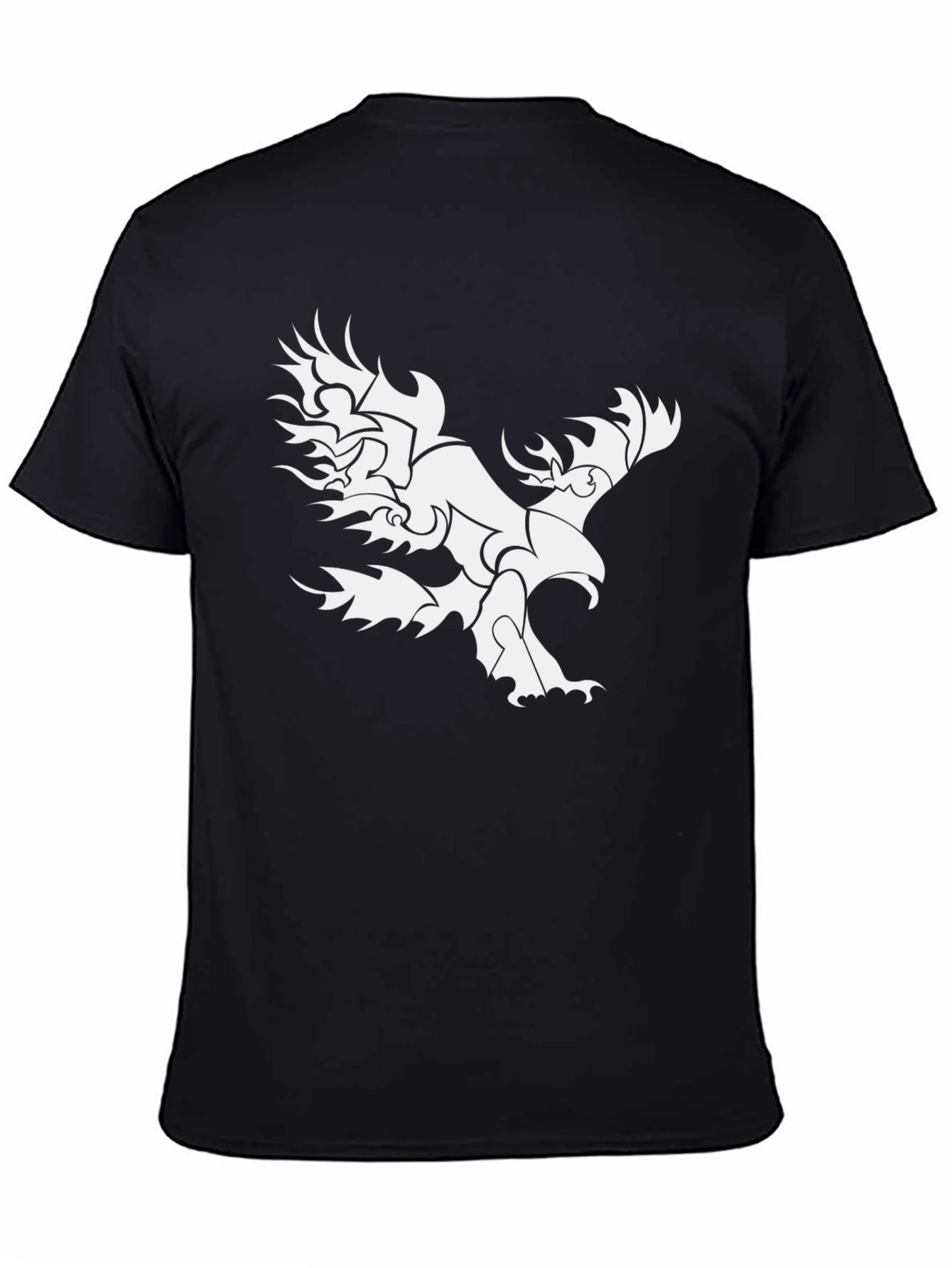 Black Eagle Graphic Tee - Unique Design