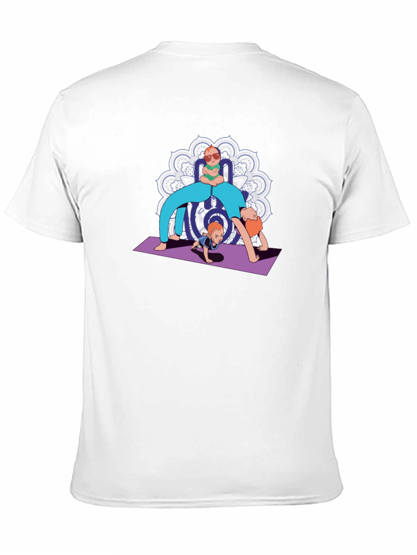 Yoga Family Graphic Tee - Unique Design