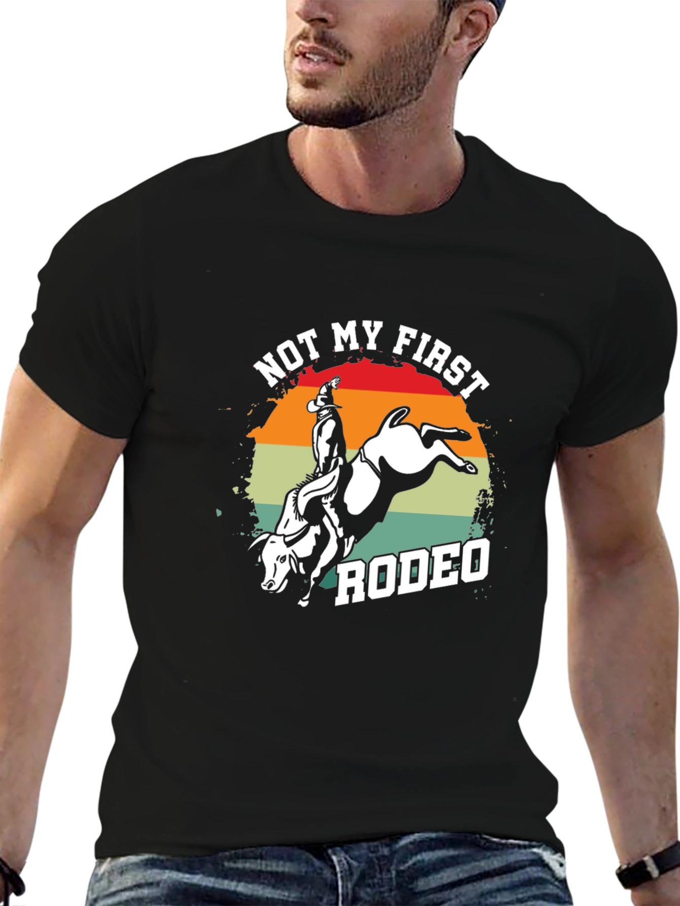Not My First Rodeo Bull Riding T-Shirt