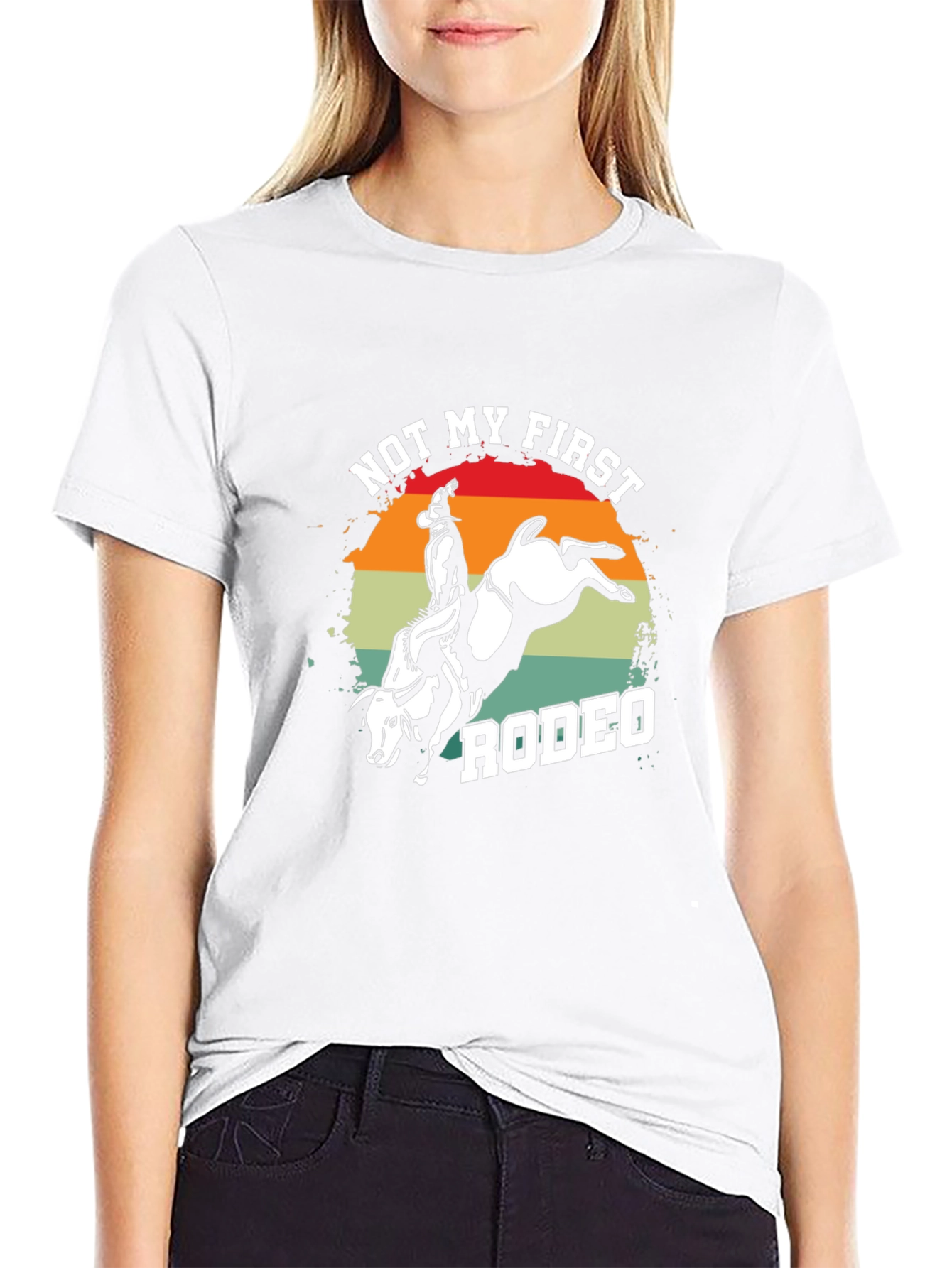 Not My First Rodeo Bull Riding T-Shirt
