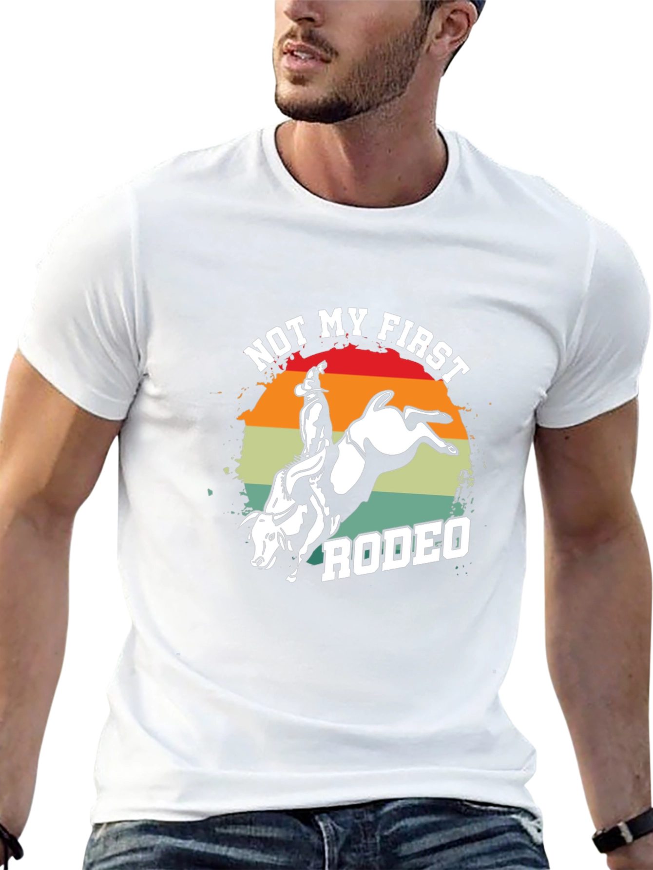 Not My First Rodeo Bull Riding T-Shirt