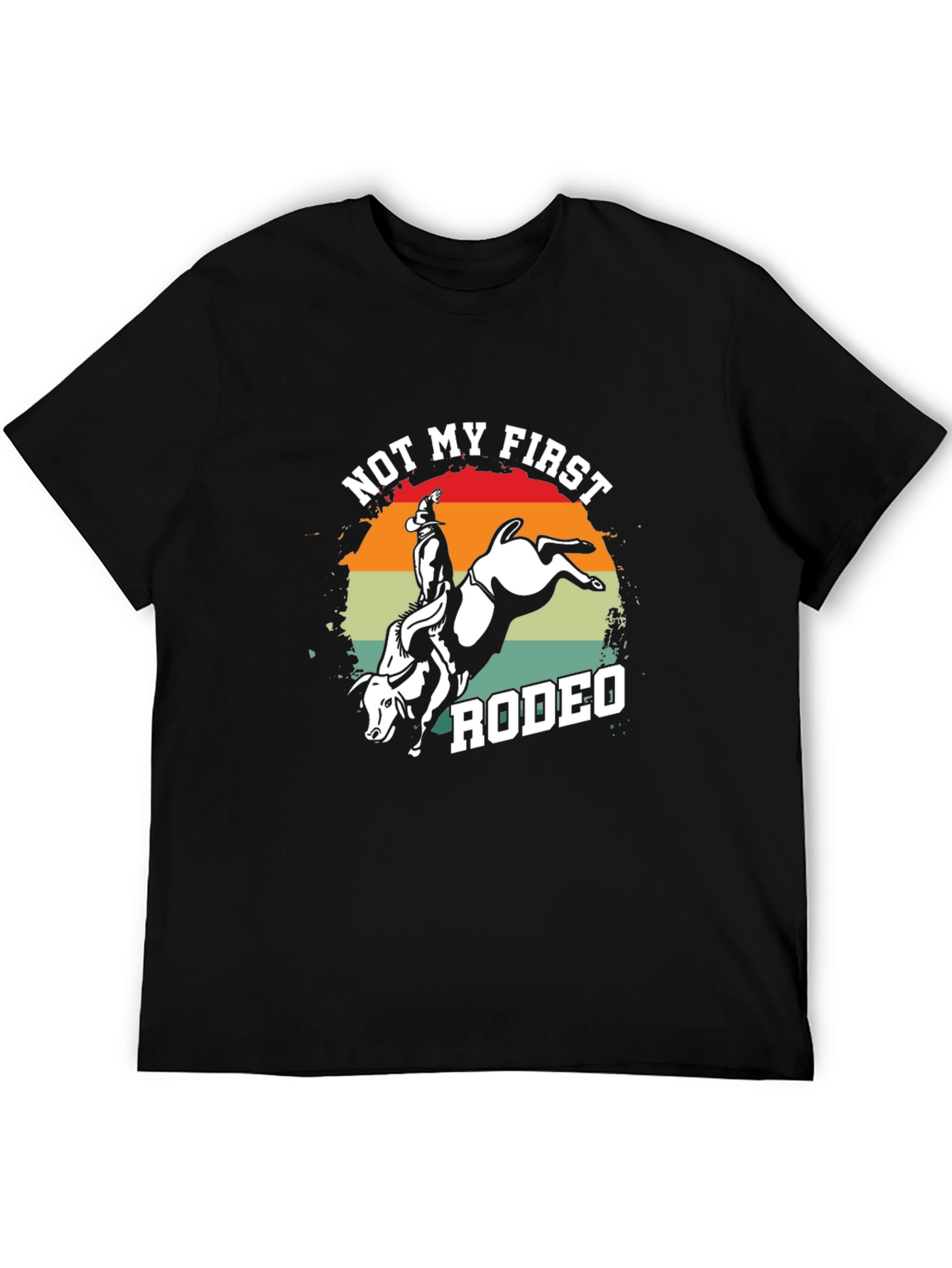 Not My First Rodeo Bull Riding T-Shirt