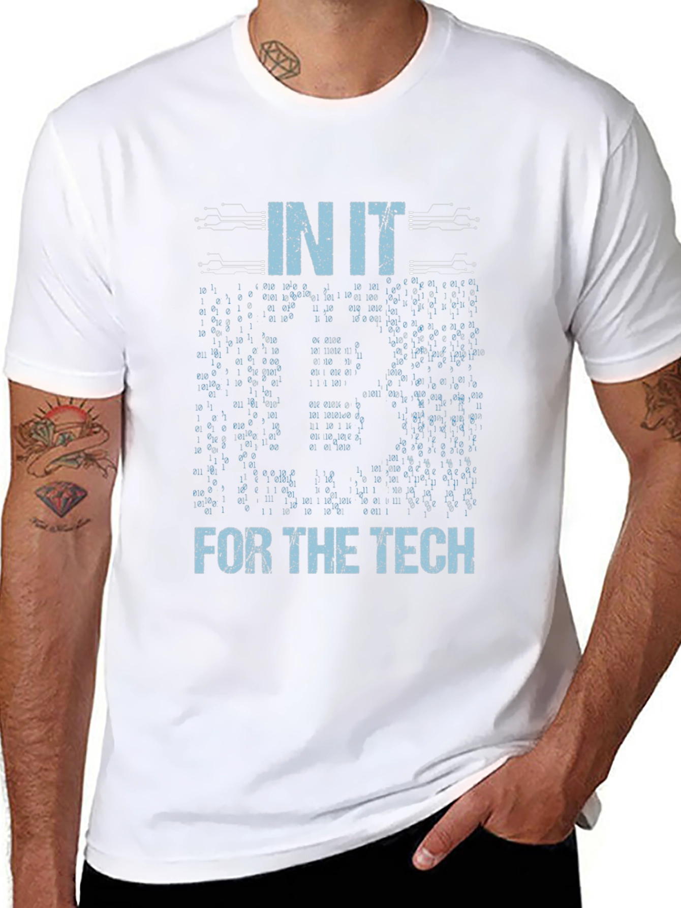 In It For The Tech Bitcoin T-Shirt