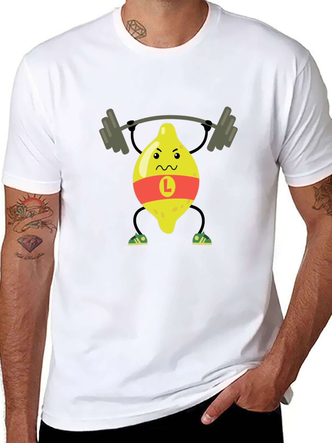 Funny Lemon Gym T-Shirt - Workout Motivation Tee