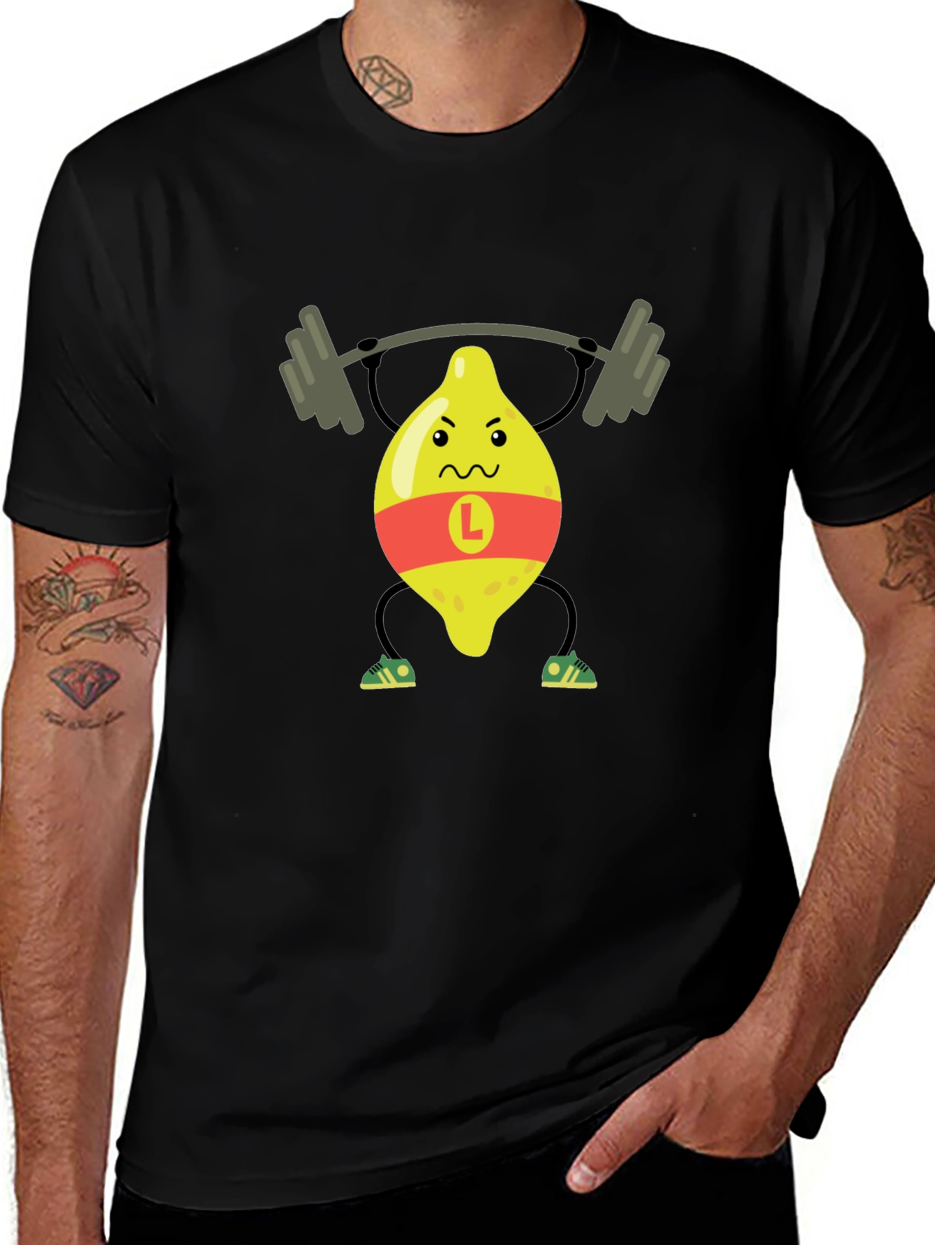 Funny Lemon Gym T-Shirt - Workout Motivation Tee