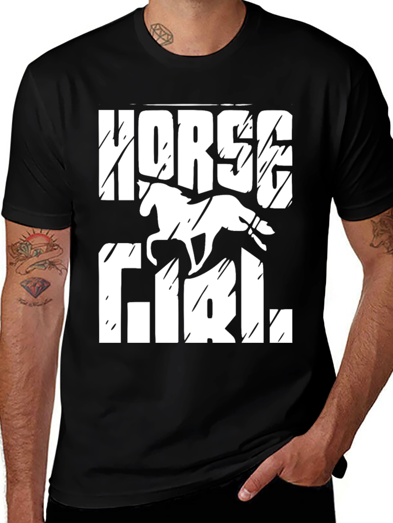 Horse Girl T-Shirt - Equestrian Lover Tee