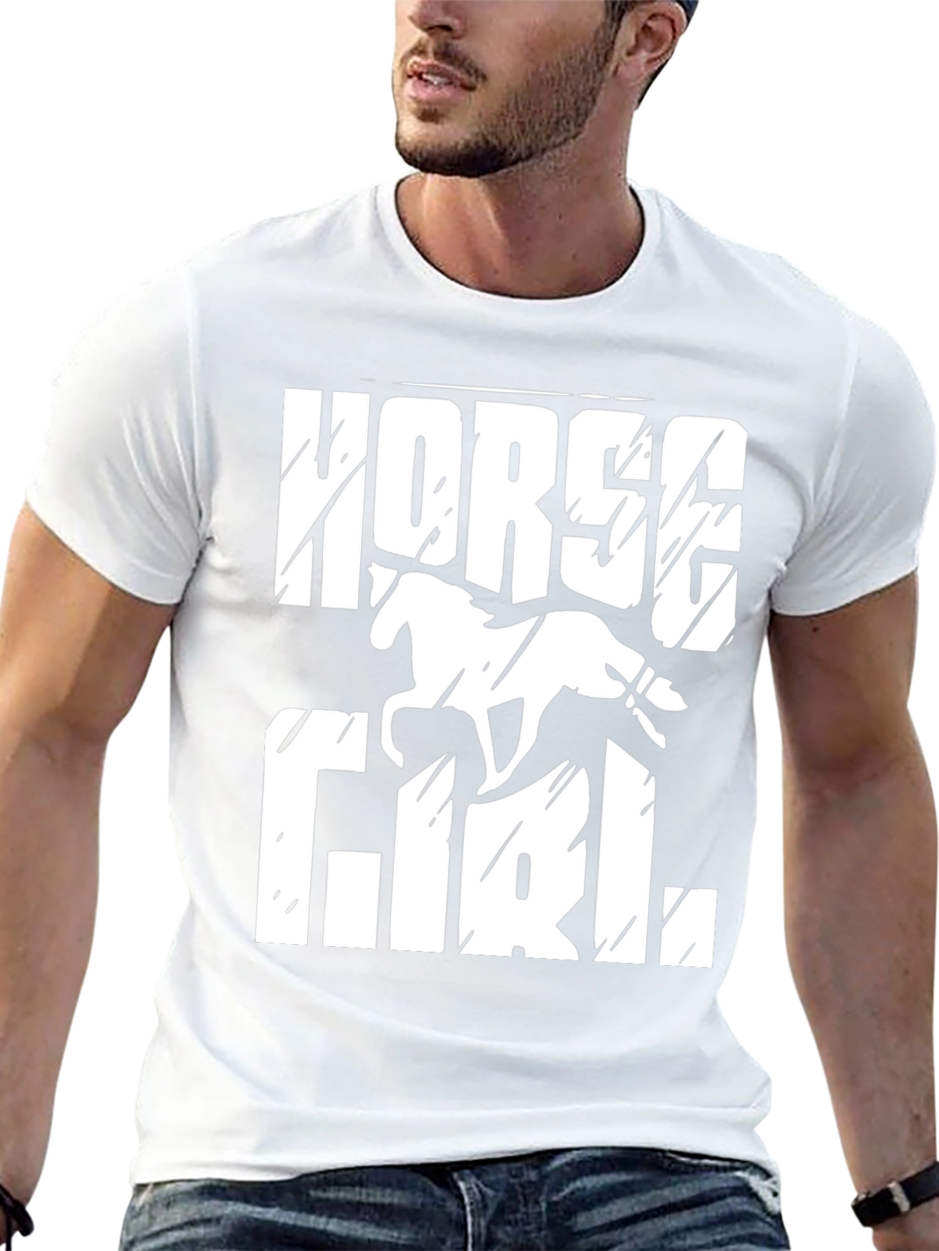 Horse Girl T-Shirt - Equestrian Lover Tee