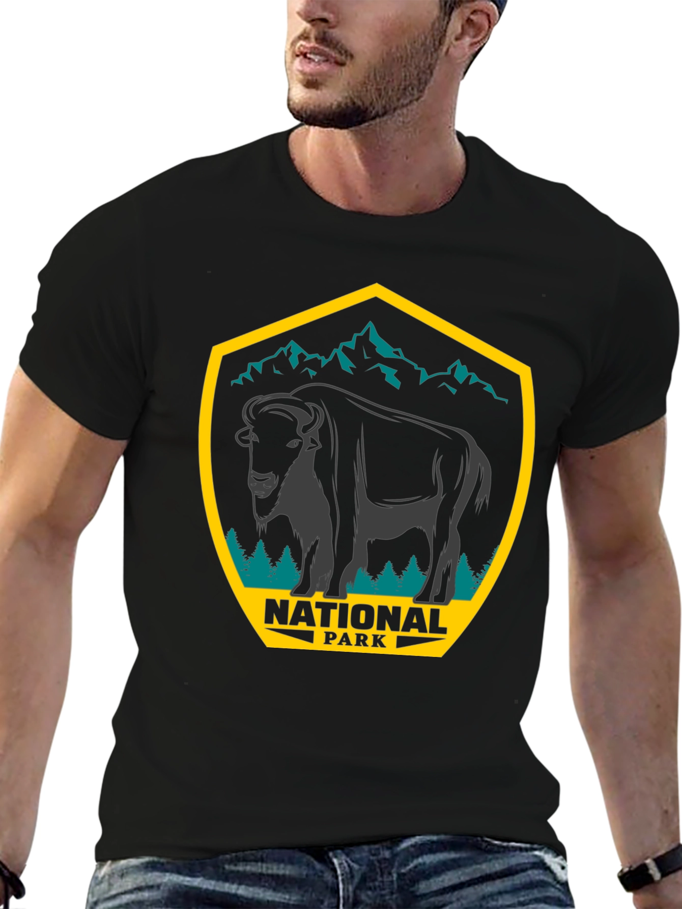 National Park Buffalo Graphic Tee