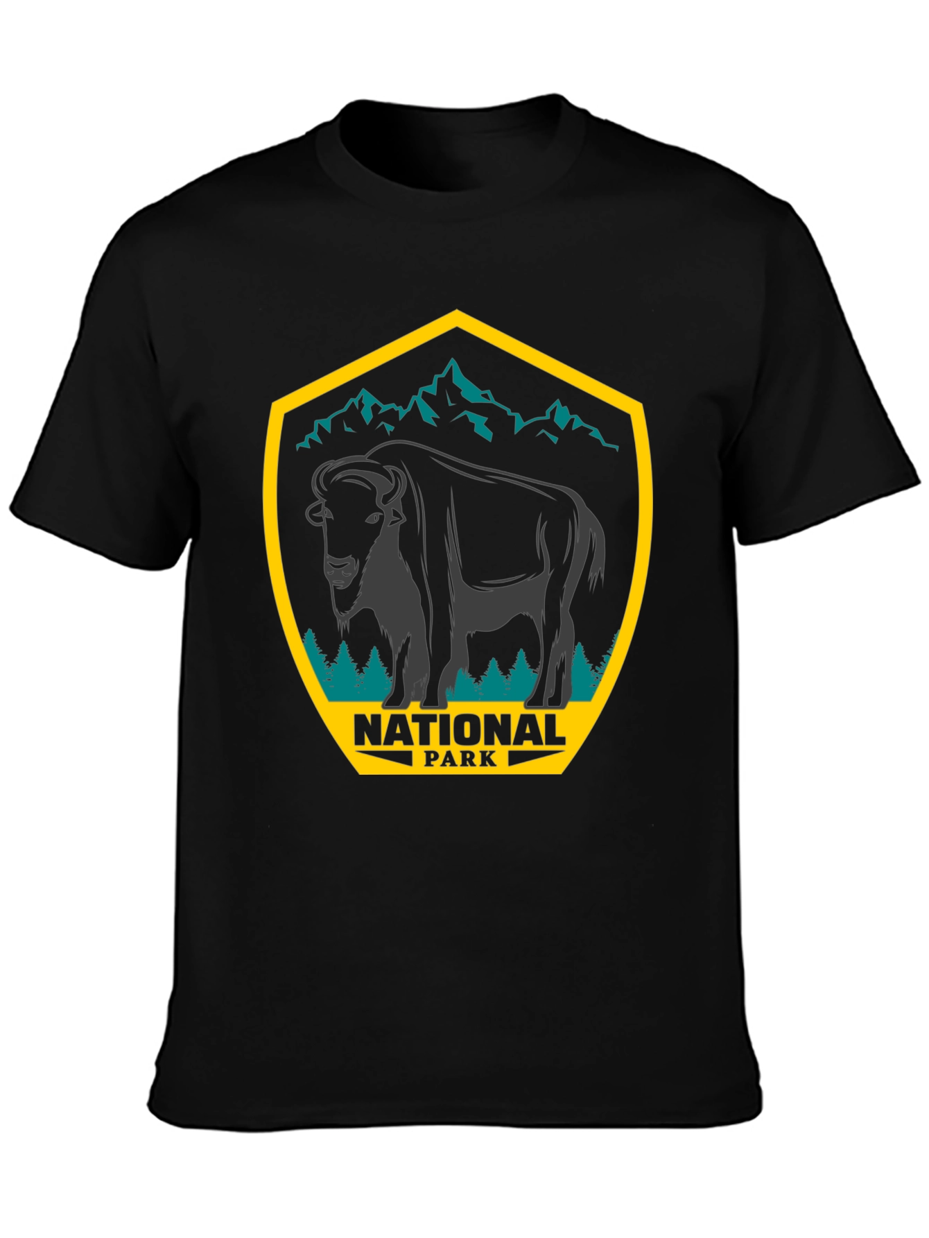 National Park Buffalo Graphic Tee