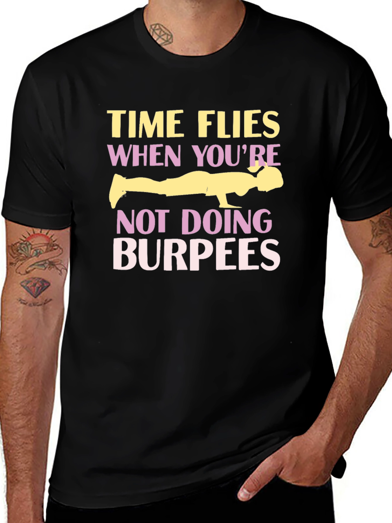 Funny Burpees Workout T-Shirt